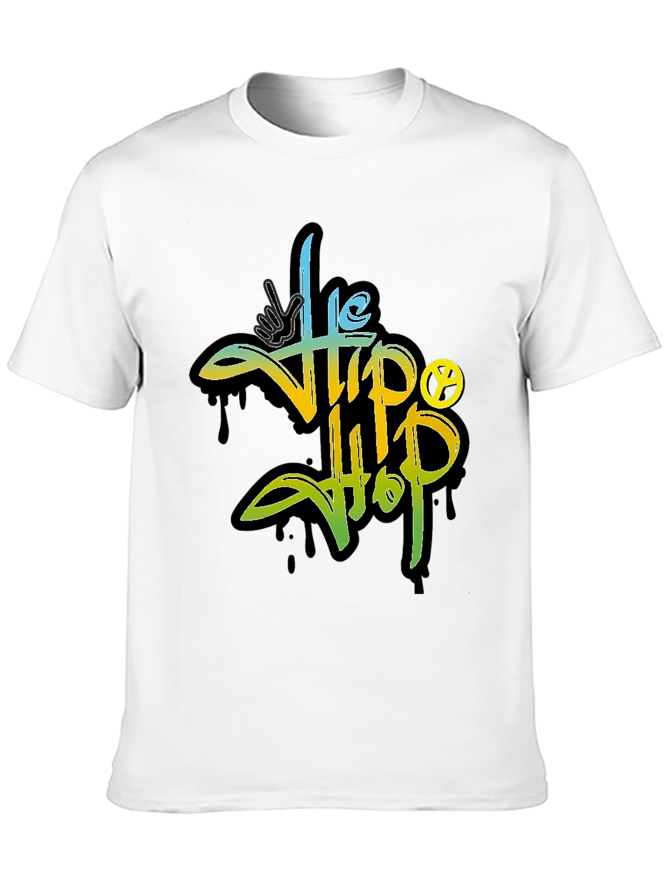 Hip Hop Graphic T-Shirt - Urban Style