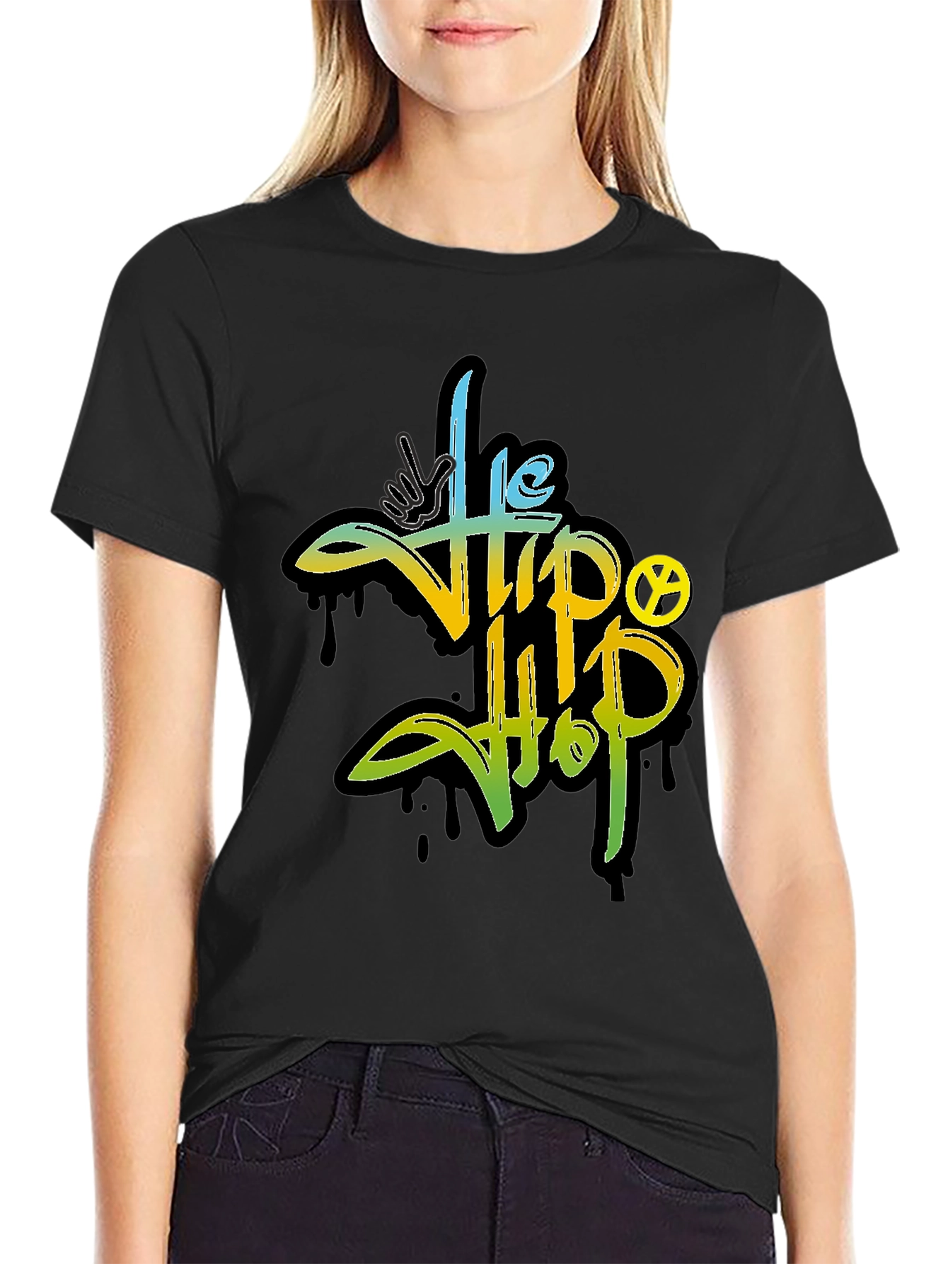 Hip Hop Graphic T-Shirt - Urban Style