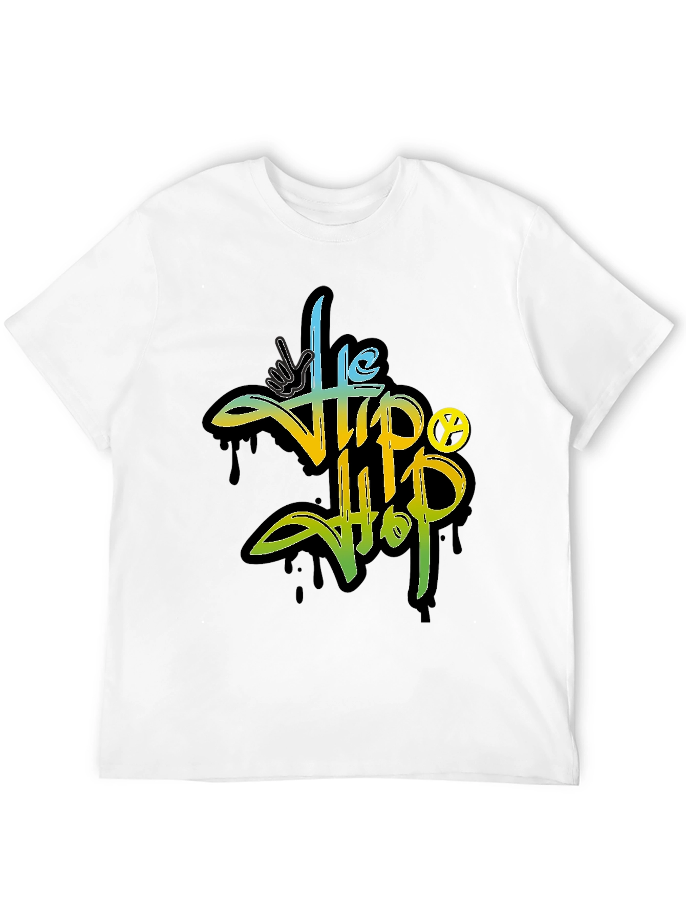 Hip Hop Graphic T-Shirt - Urban Style