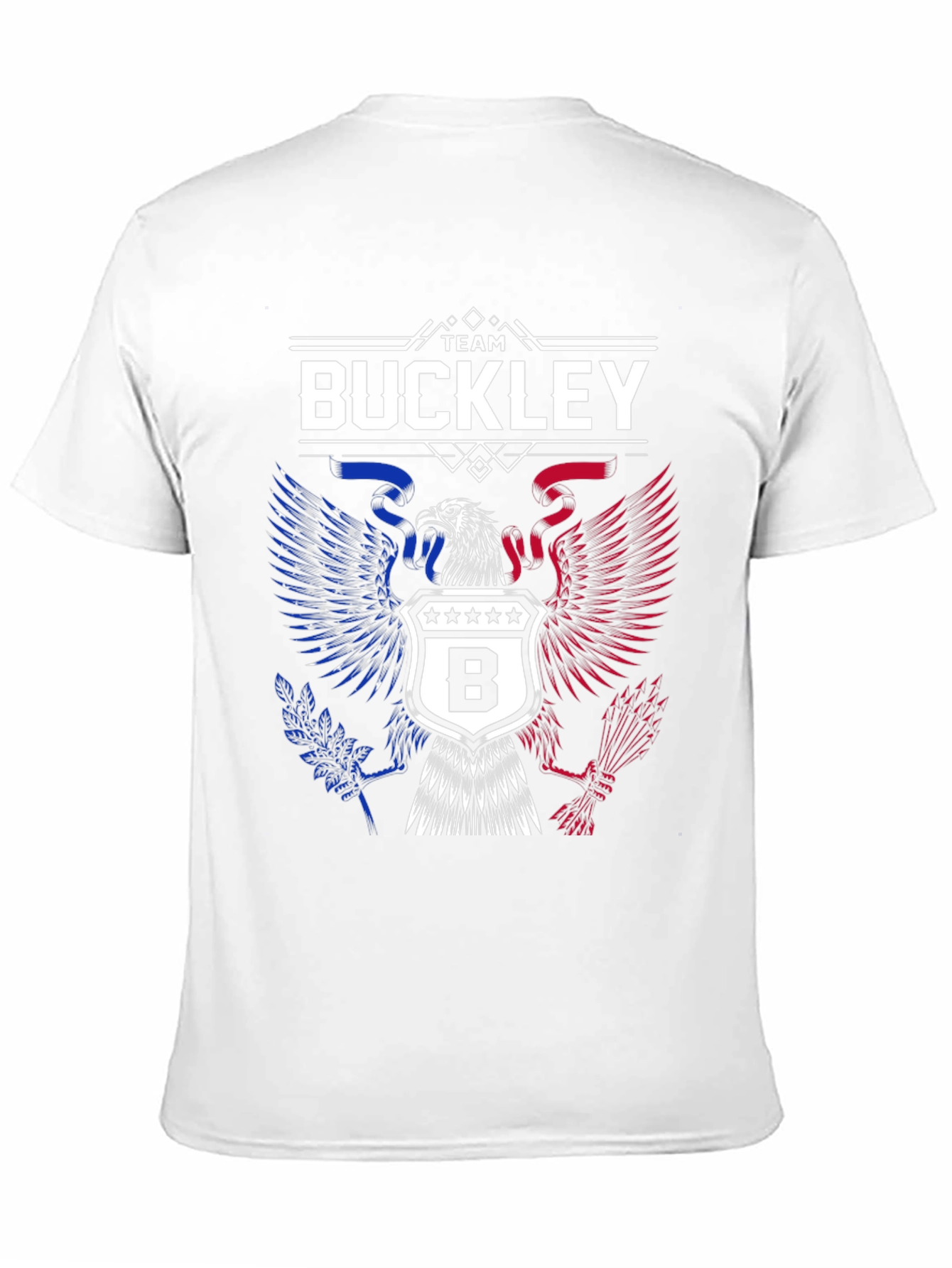 Team Buckley Eagle Patriotic T-Shirt