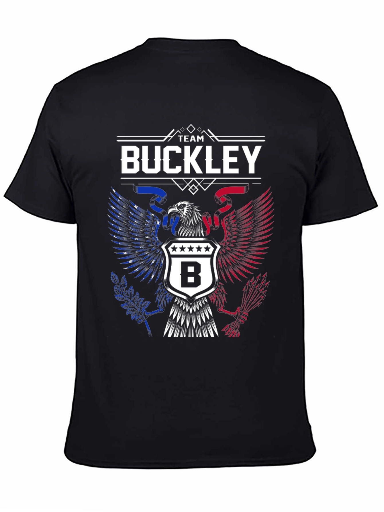 Team Buckley Eagle Patriotic T-Shirt