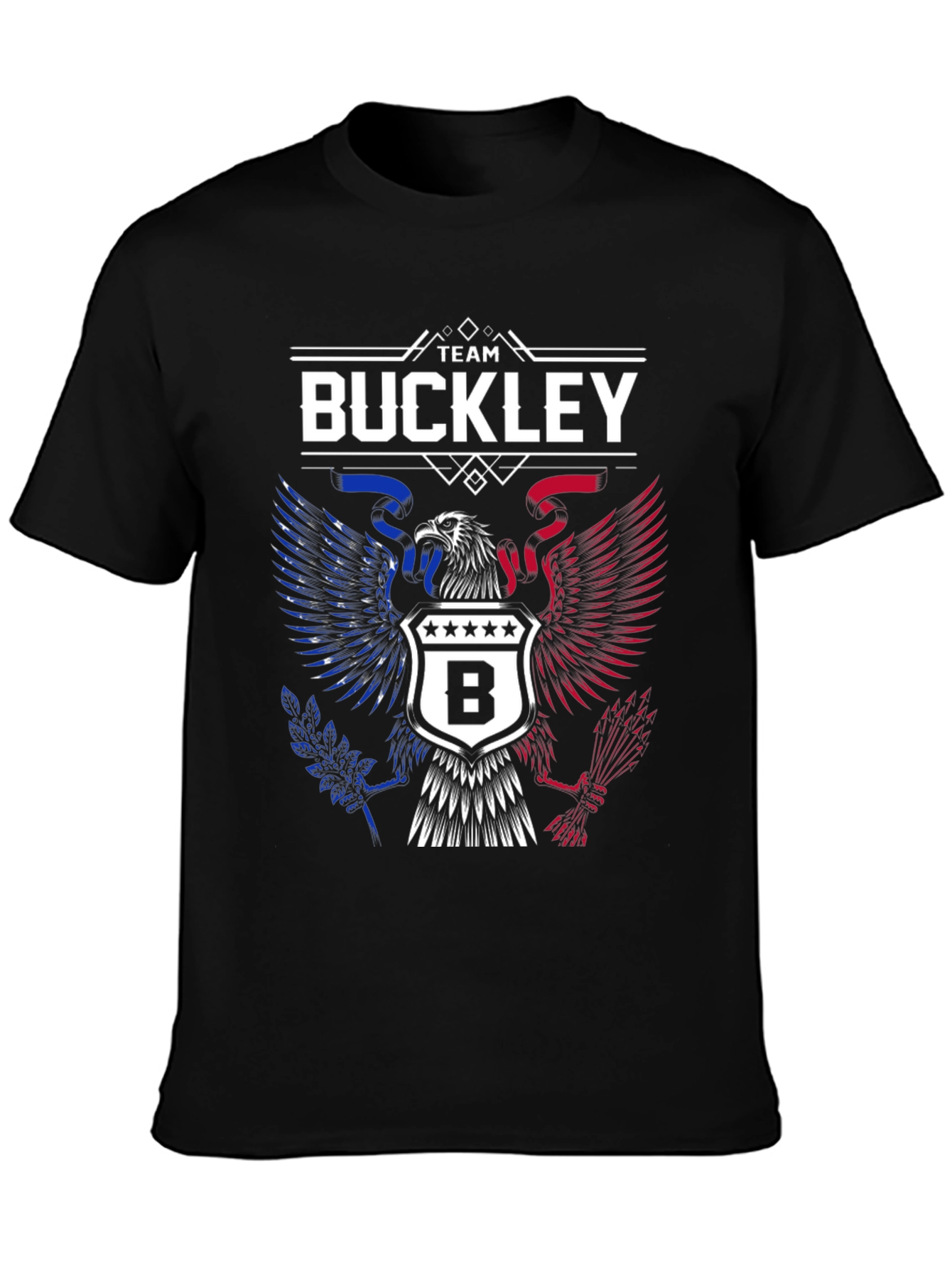 Team Buckley Eagle Patriotic T-Shirt
