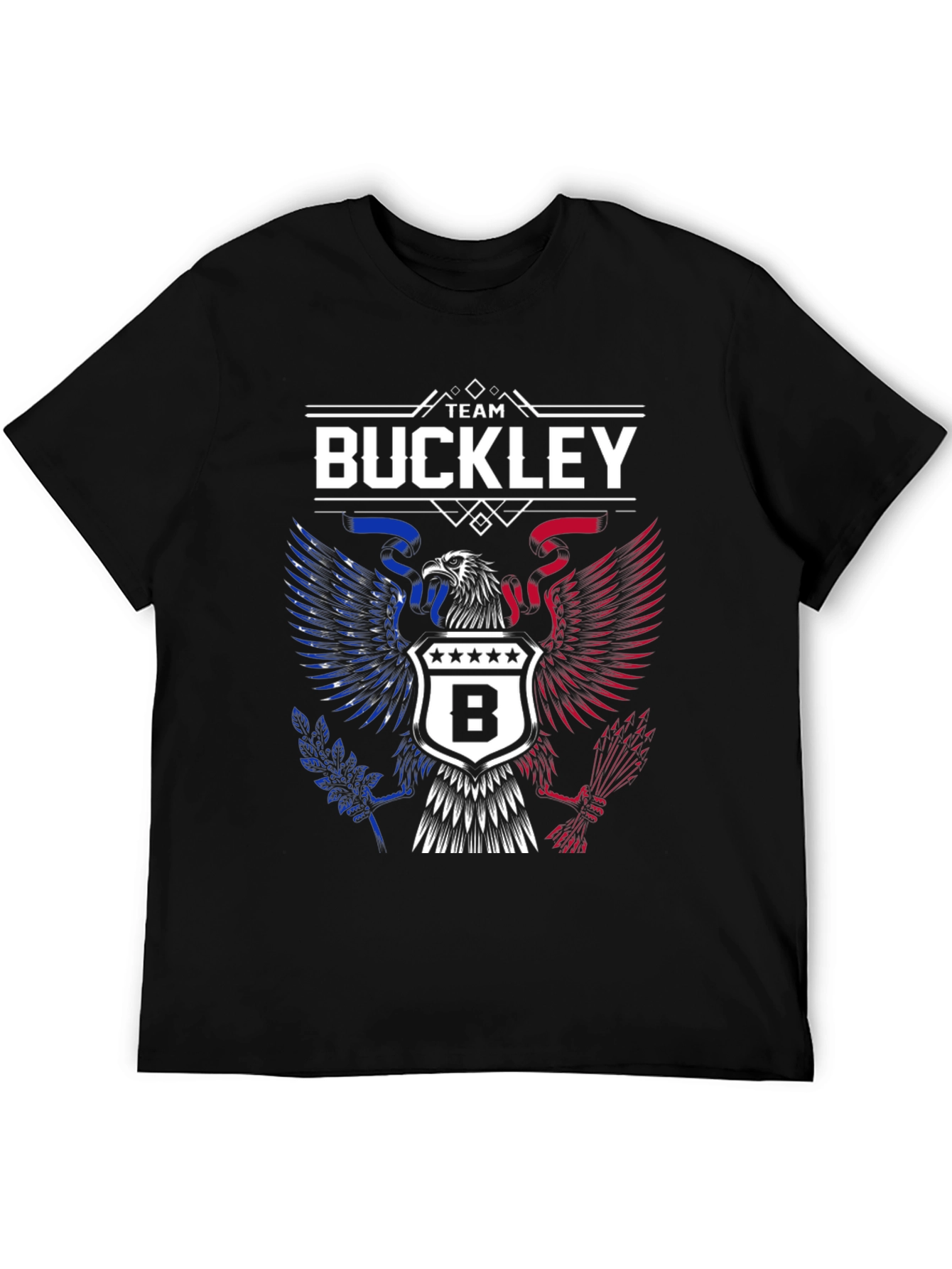 Team Buckley Eagle Patriotic T-Shirt