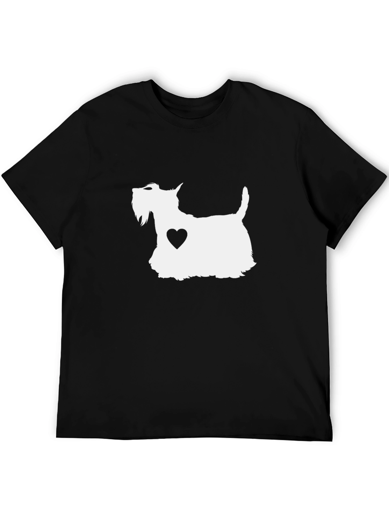 Dog Heart T-Shirt: Trendy Casual Tee