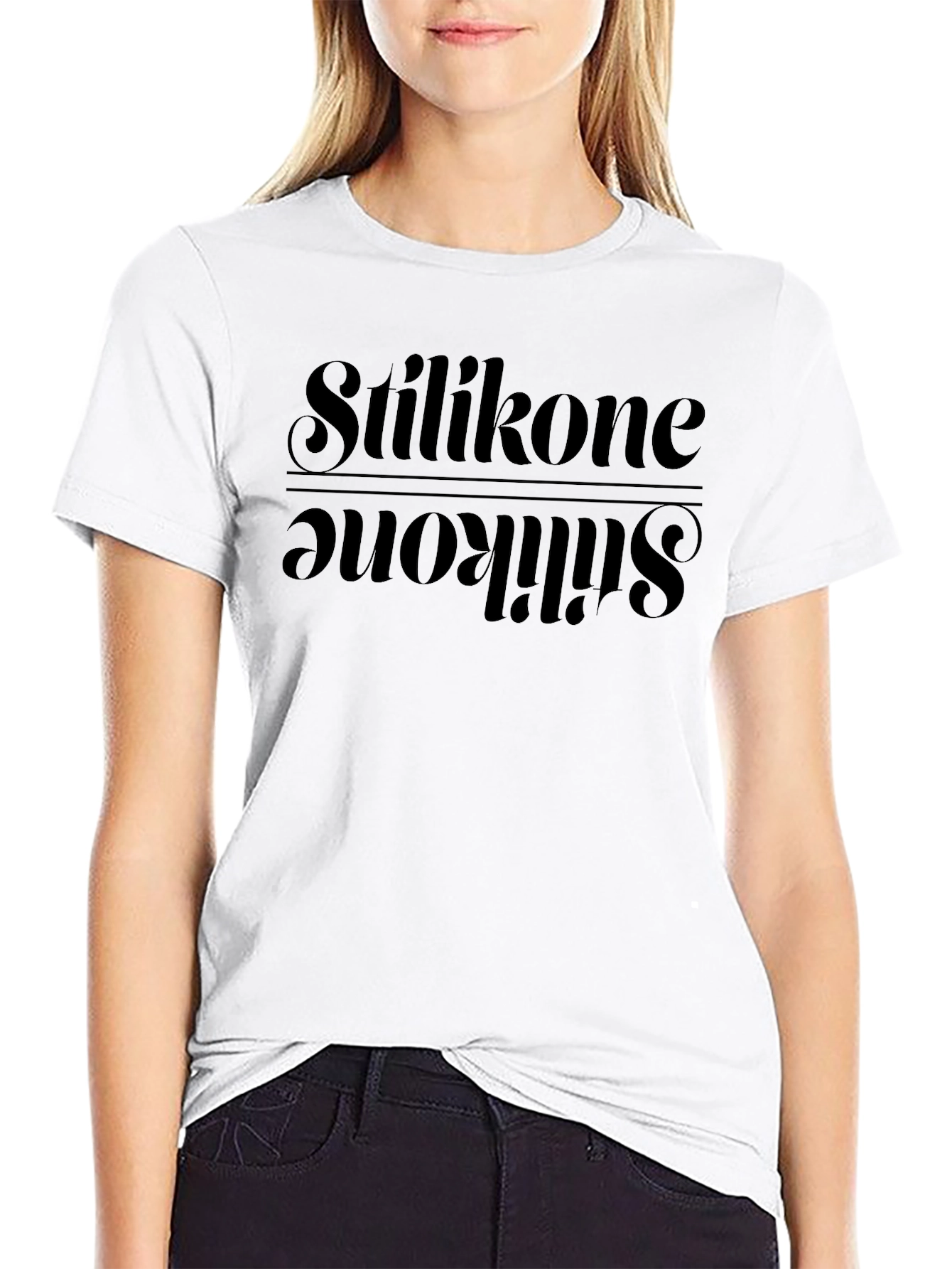 Stilikone Retro Black Graphic Tee