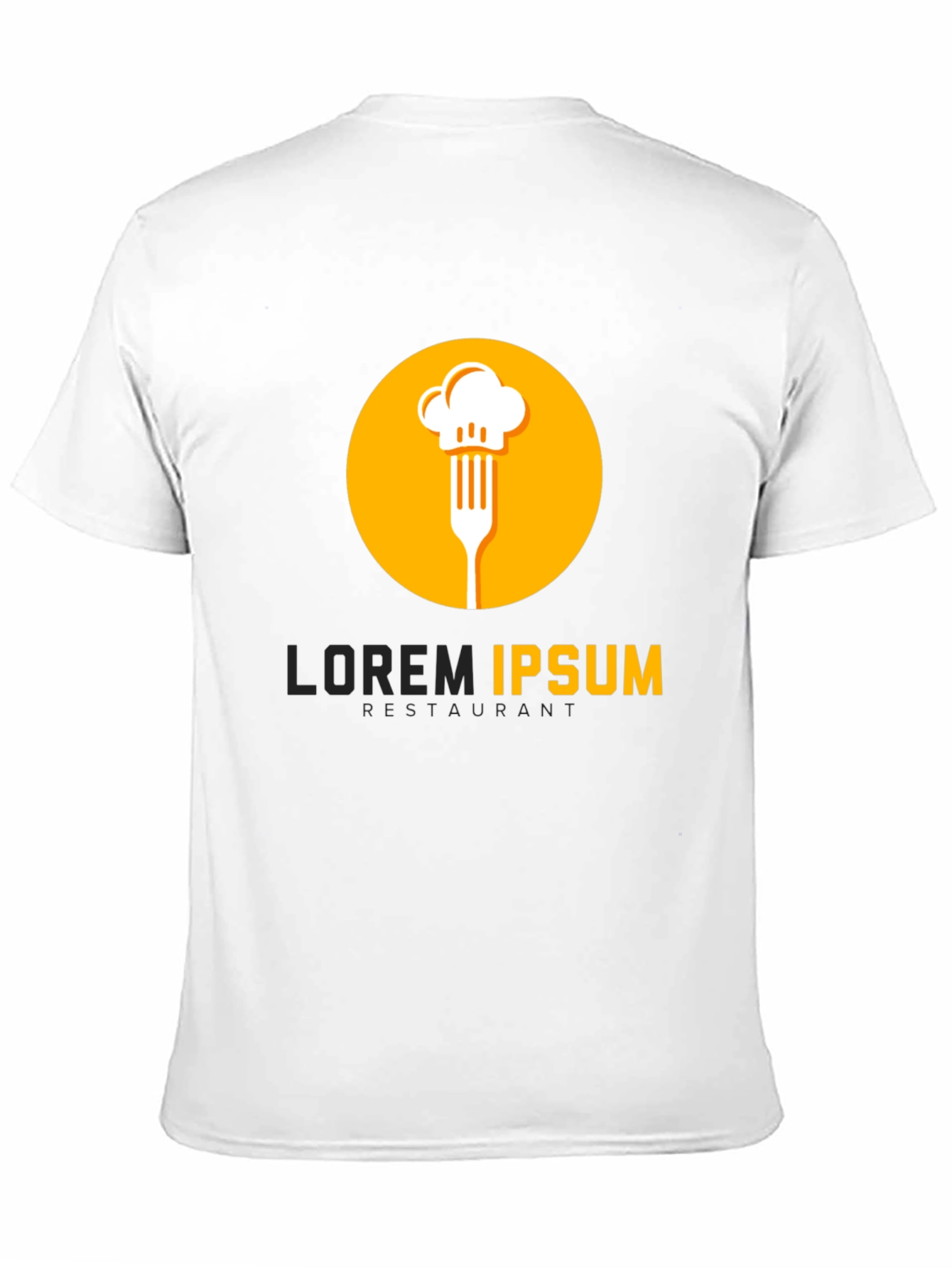 Chef Hat and Fork Graphic T-Shirt