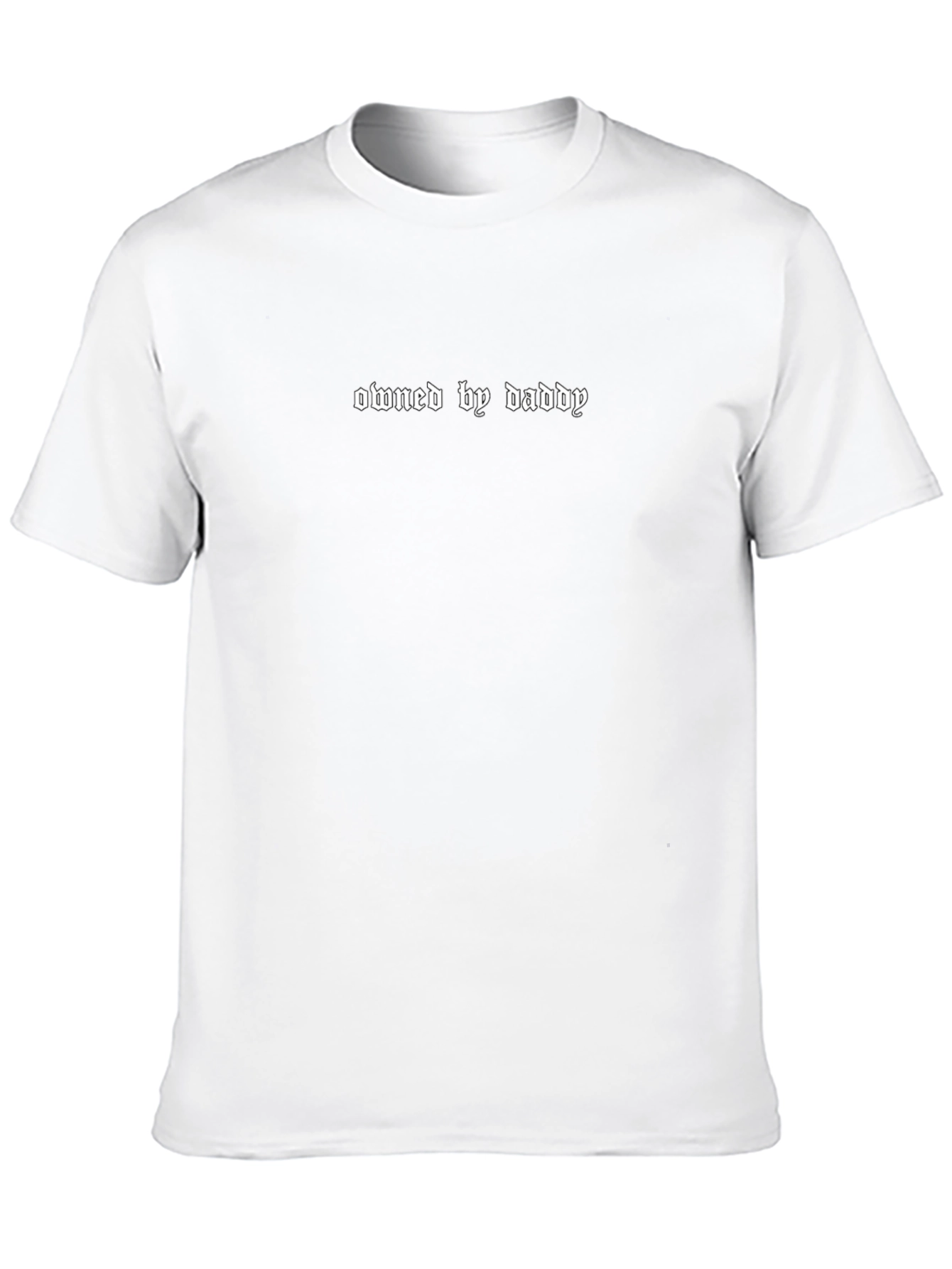 Owned by Daddy Black Graphic Tee