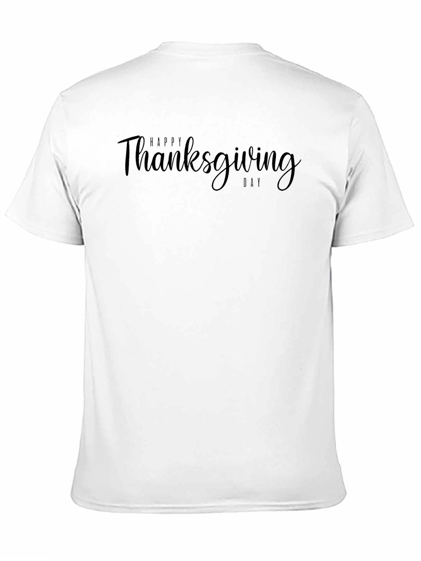 Thanksgiving Day Black T-Shirt
