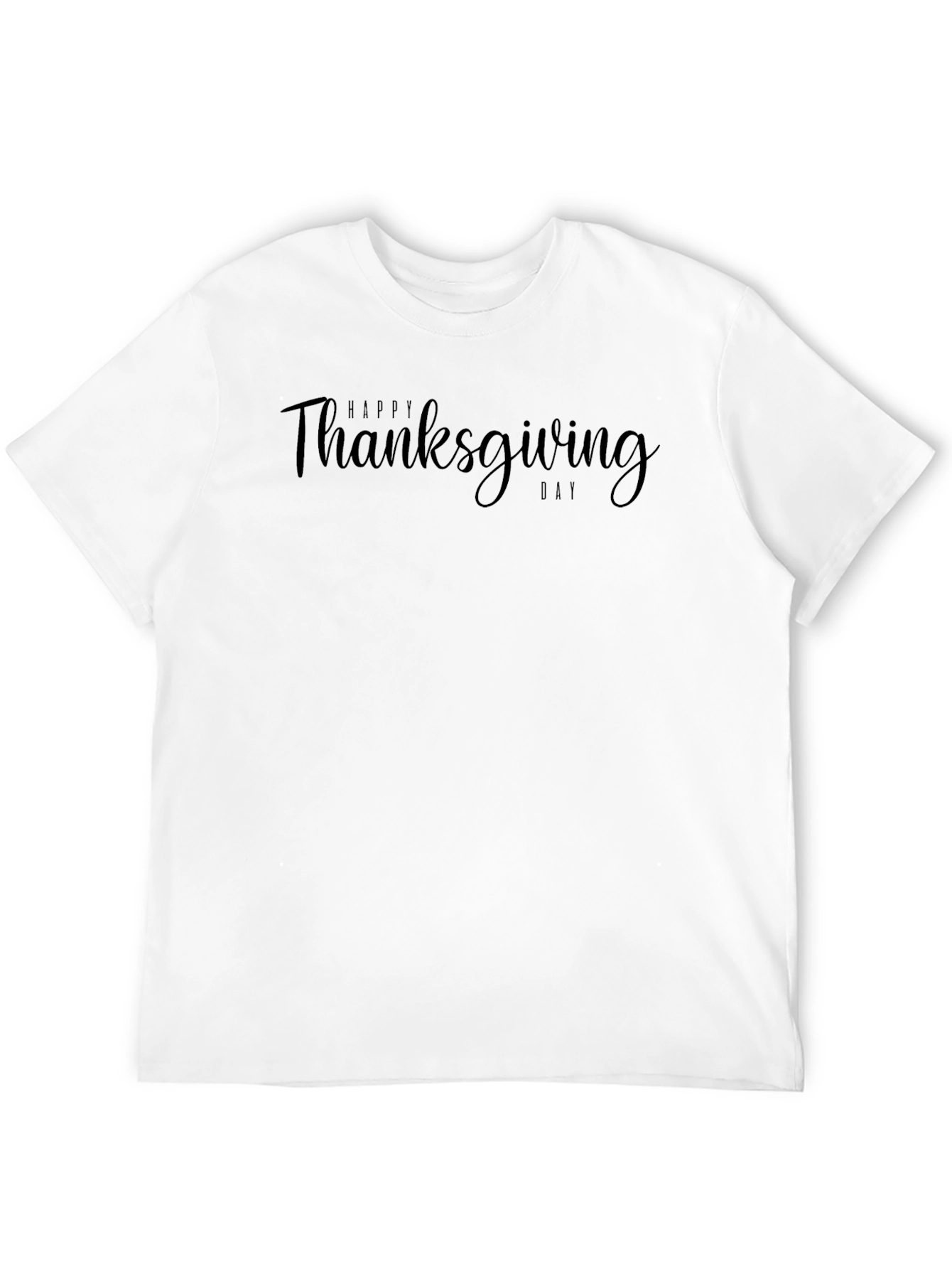 Thanksgiving Day Black T-Shirt