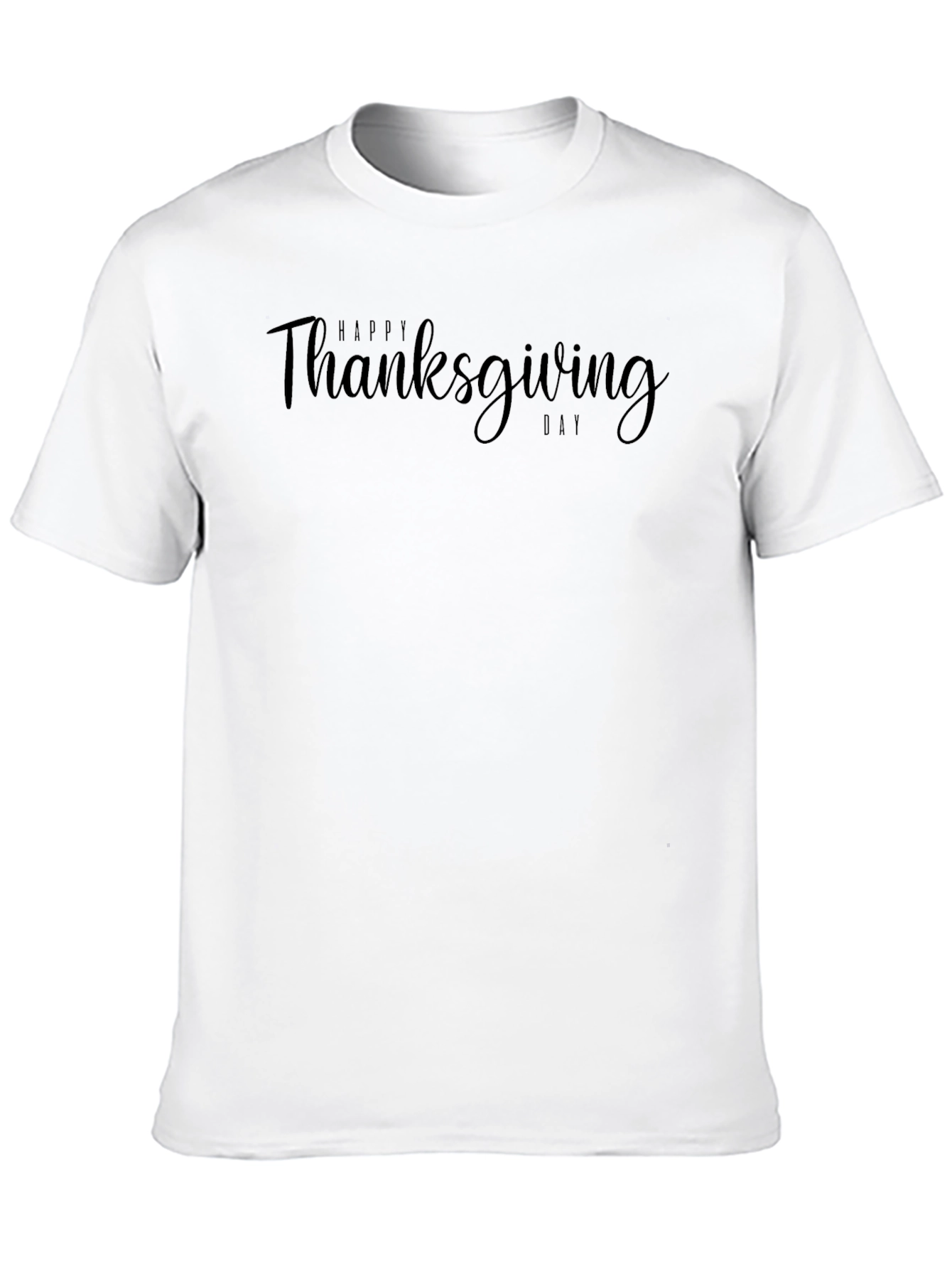 Thanksgiving Day Black T-Shirt