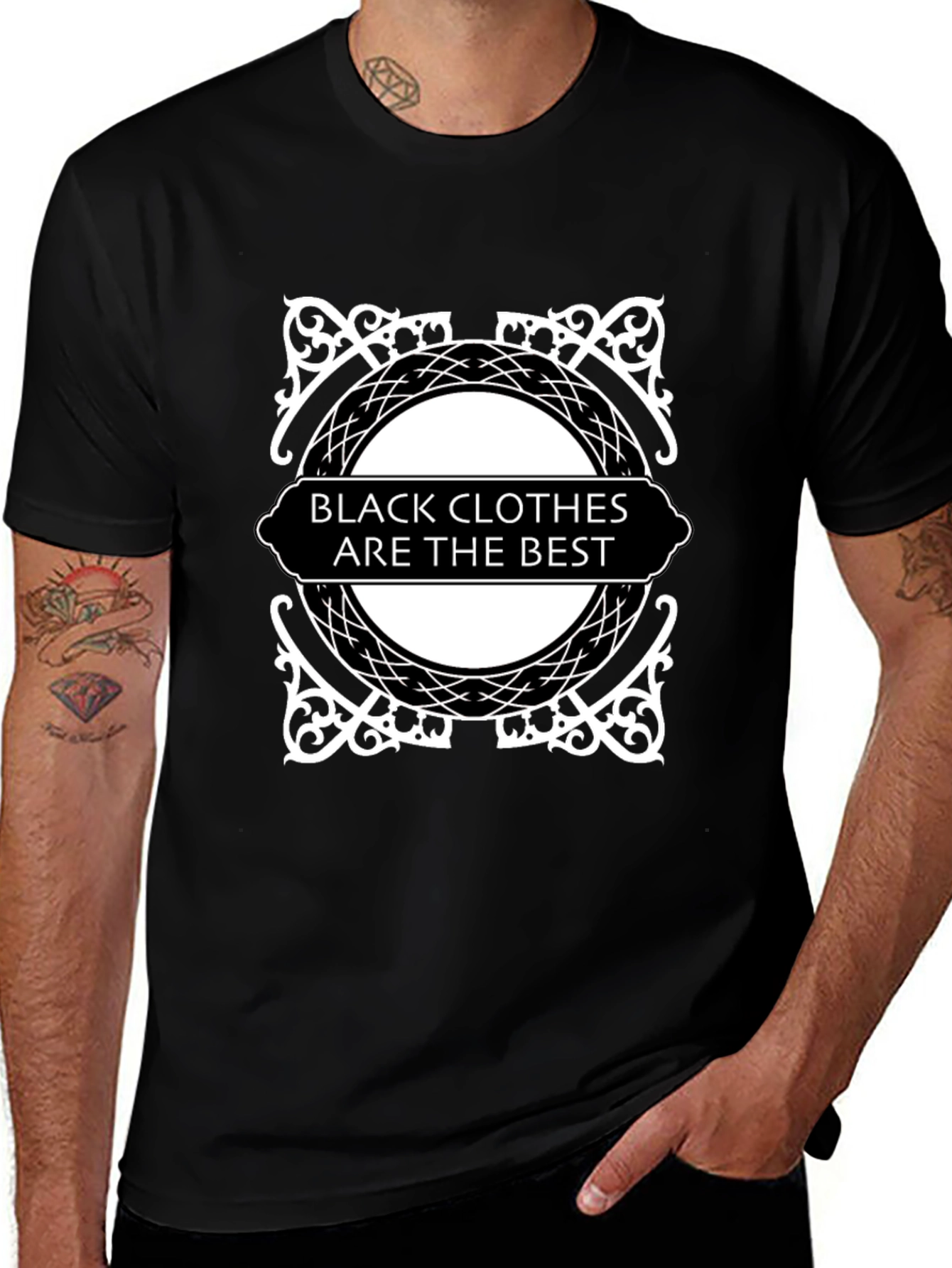 Black Clothes Are the Best Graphic Tee