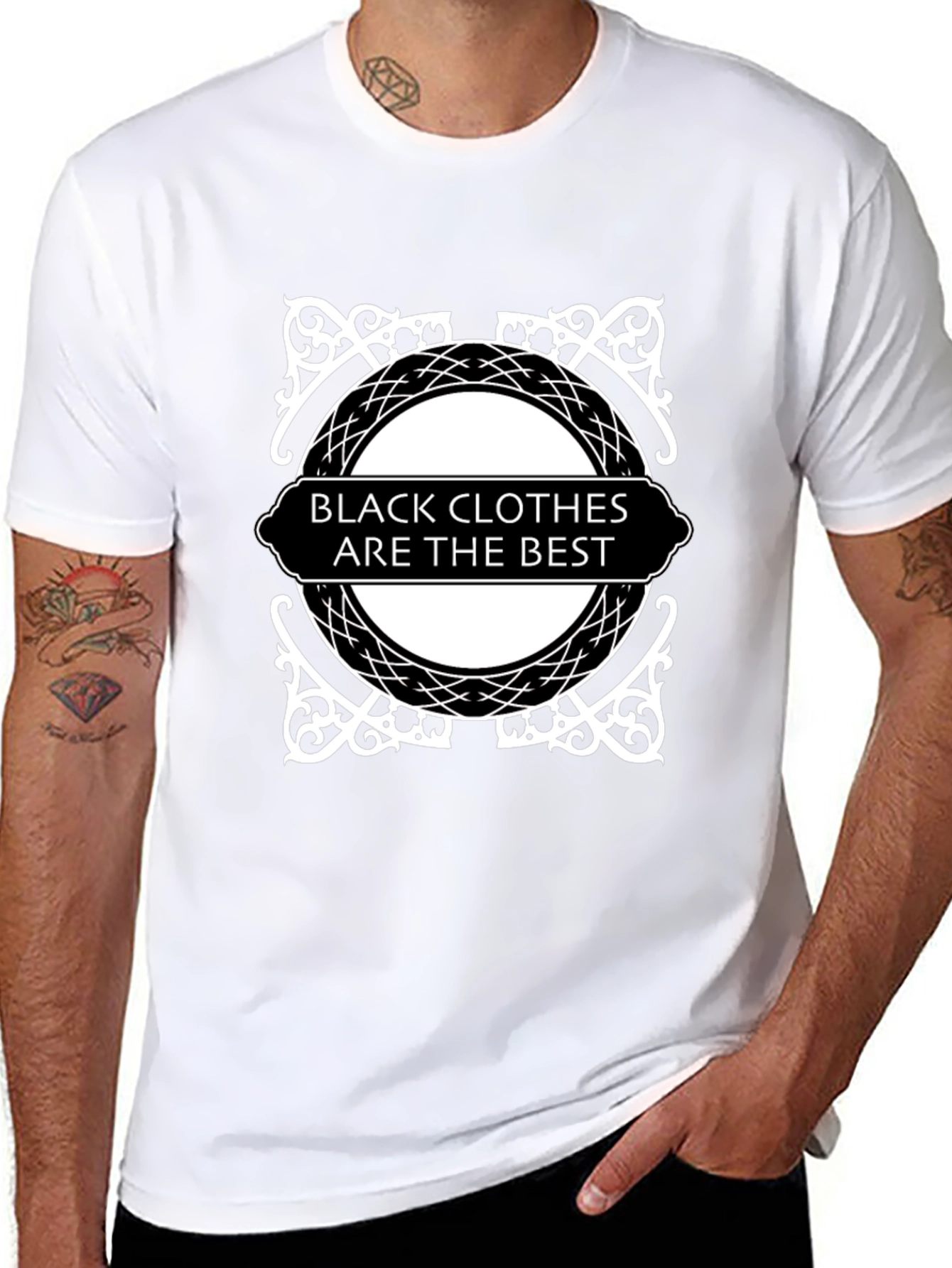 Black Clothes Are the Best Graphic Tee