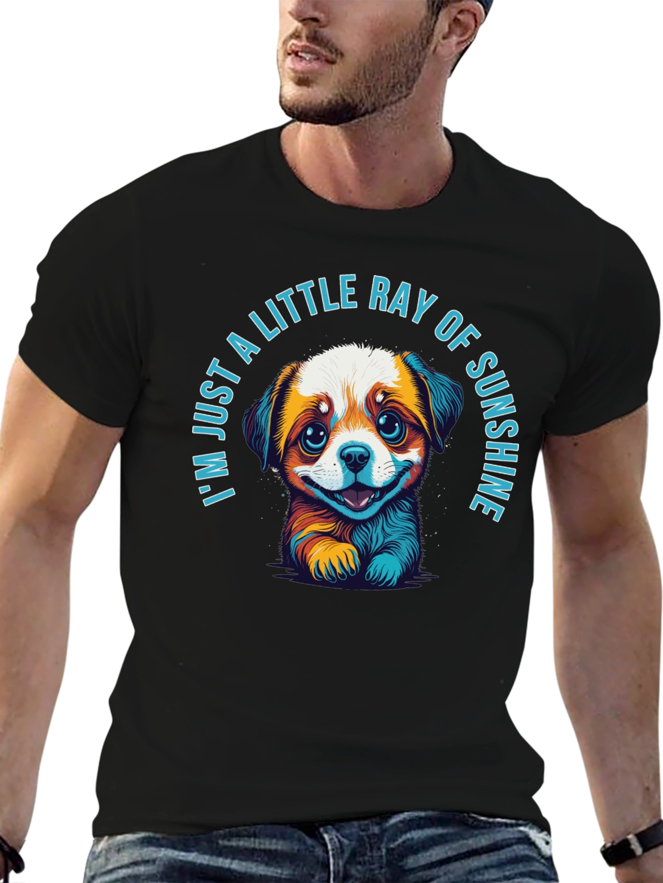 Little Ray of Sunshine Dog Graphic T-Shirt