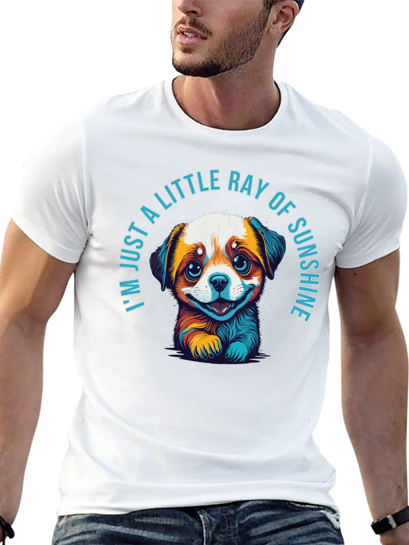 Little Ray of Sunshine Dog Graphic T-Shirt