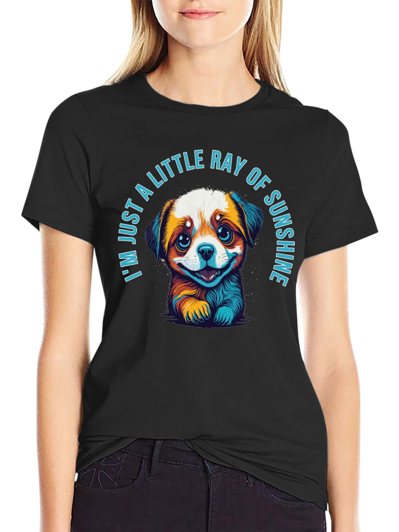 Little Ray of Sunshine Dog Graphic T-Shirt