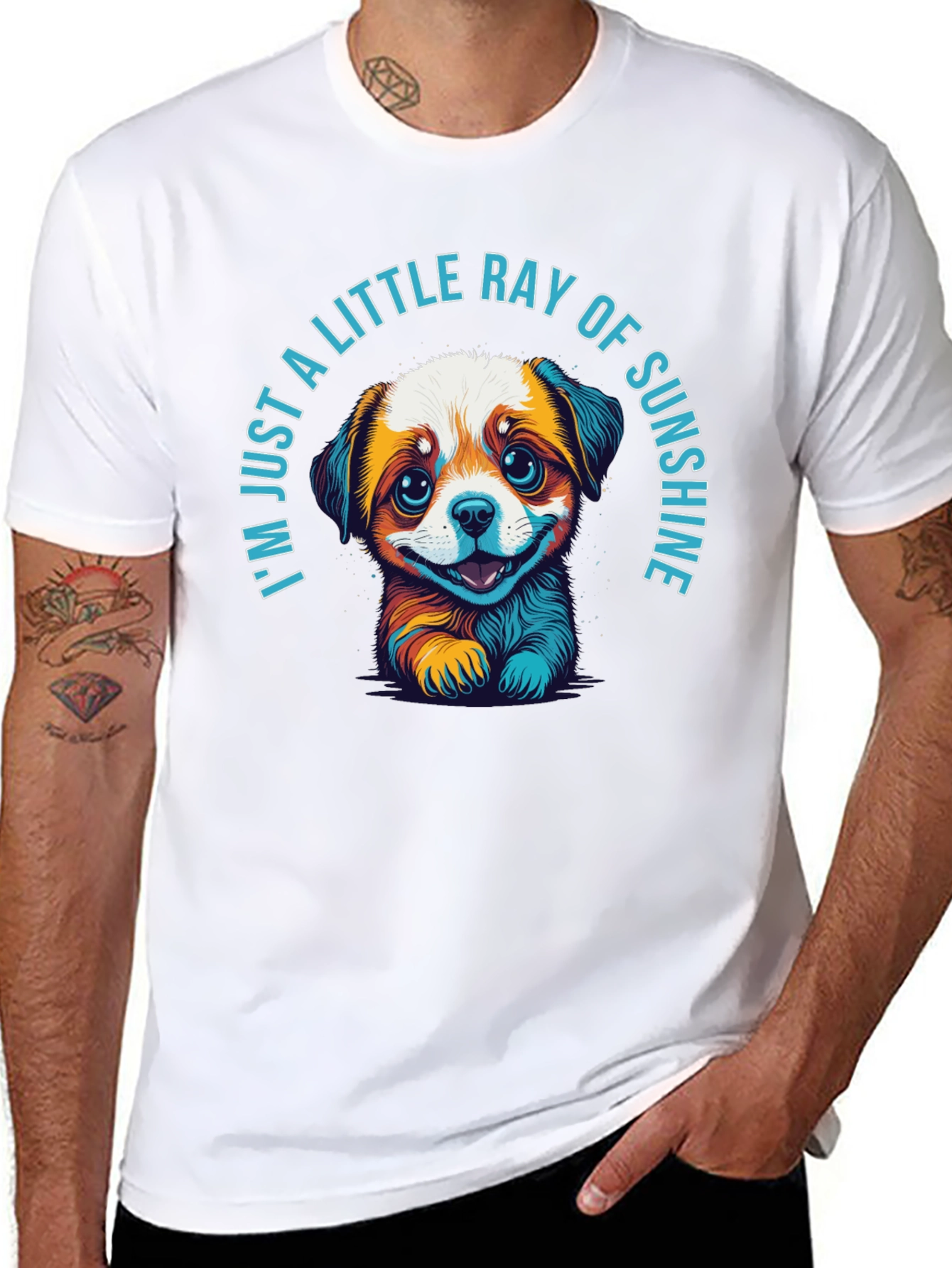 Little Ray of Sunshine Dog Graphic T-Shirt