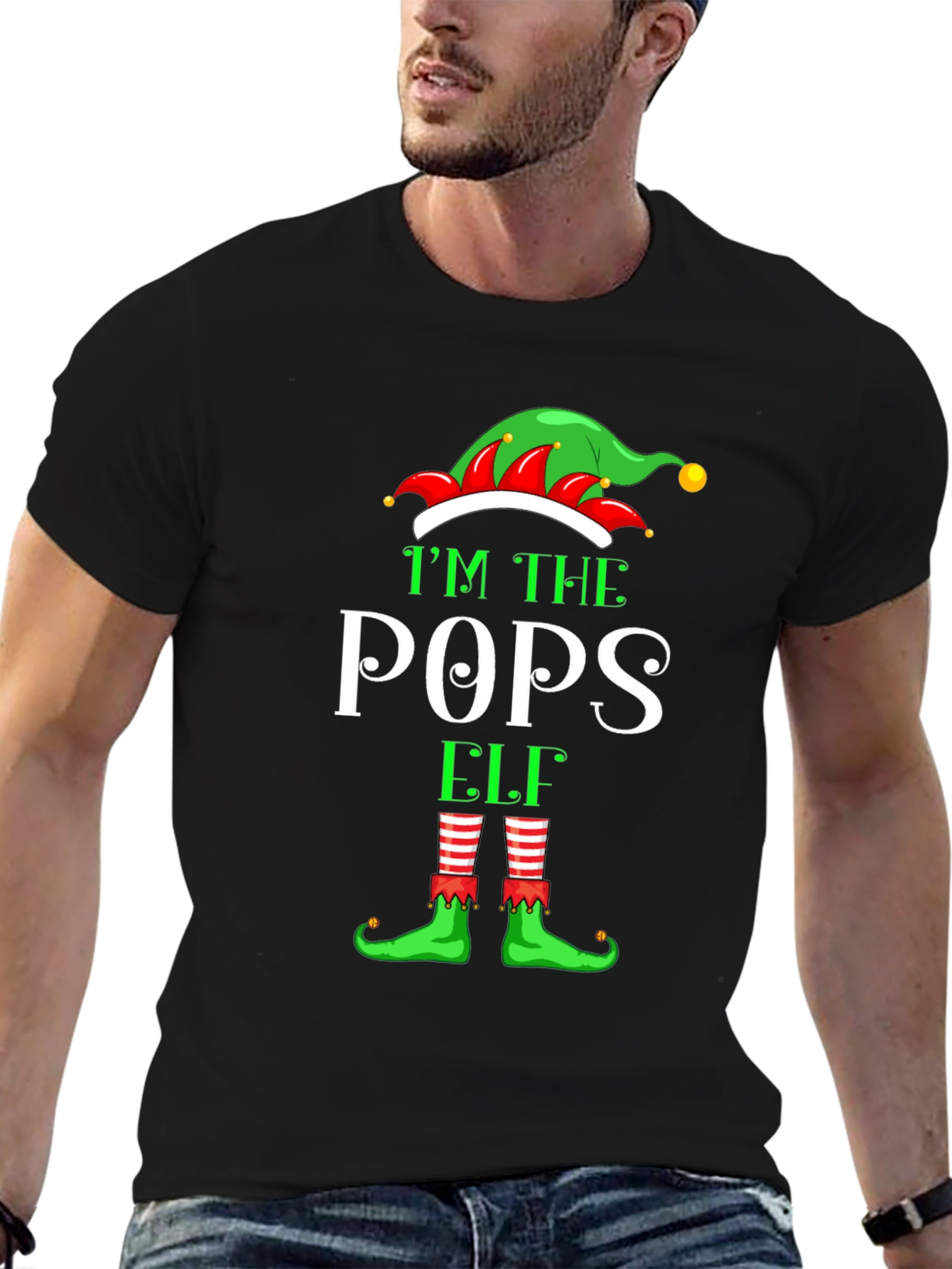 Im the Pops Elf Christmas T-Shirt