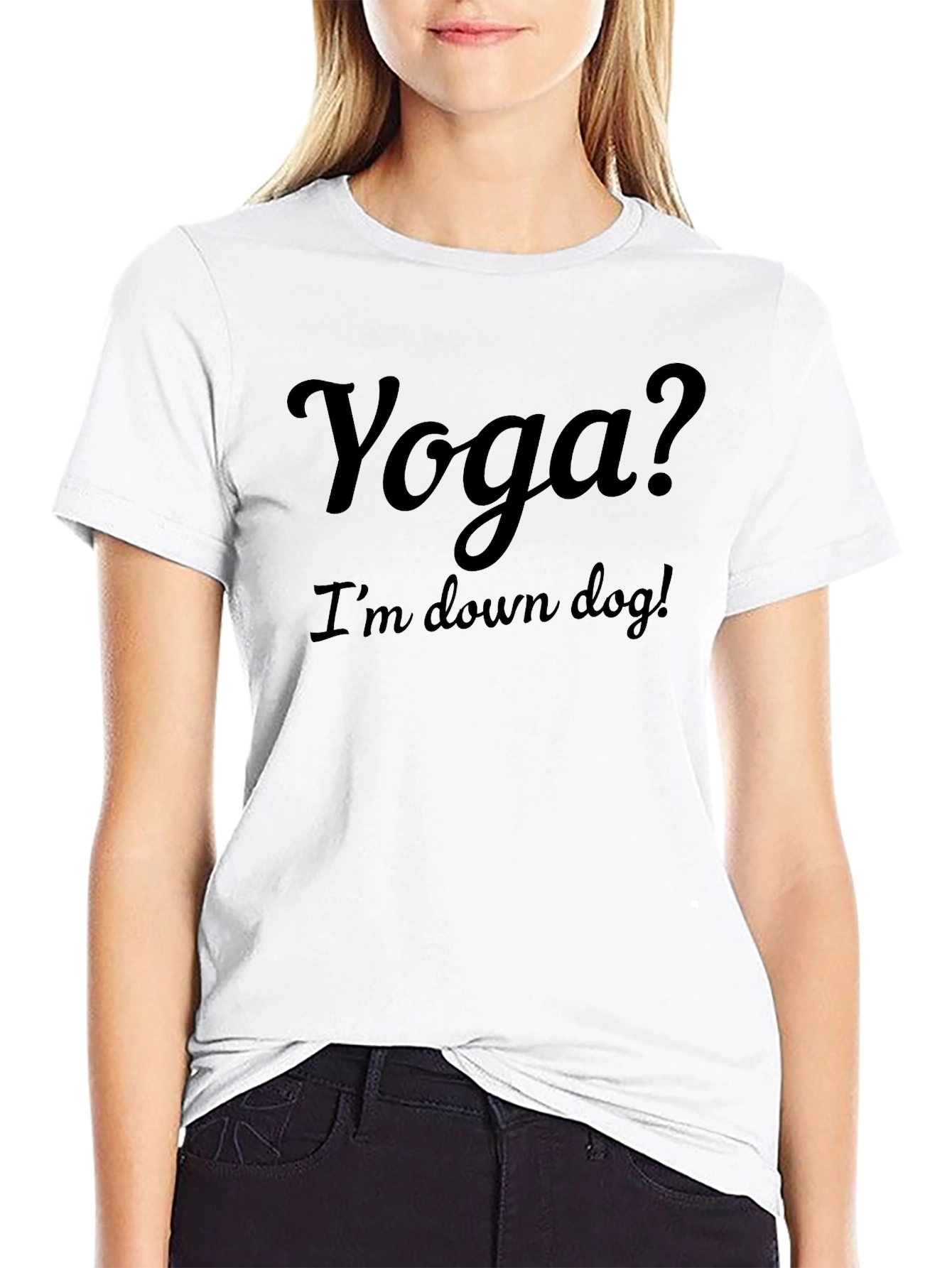 Yoga? Im Down Dog! Graphic Tee