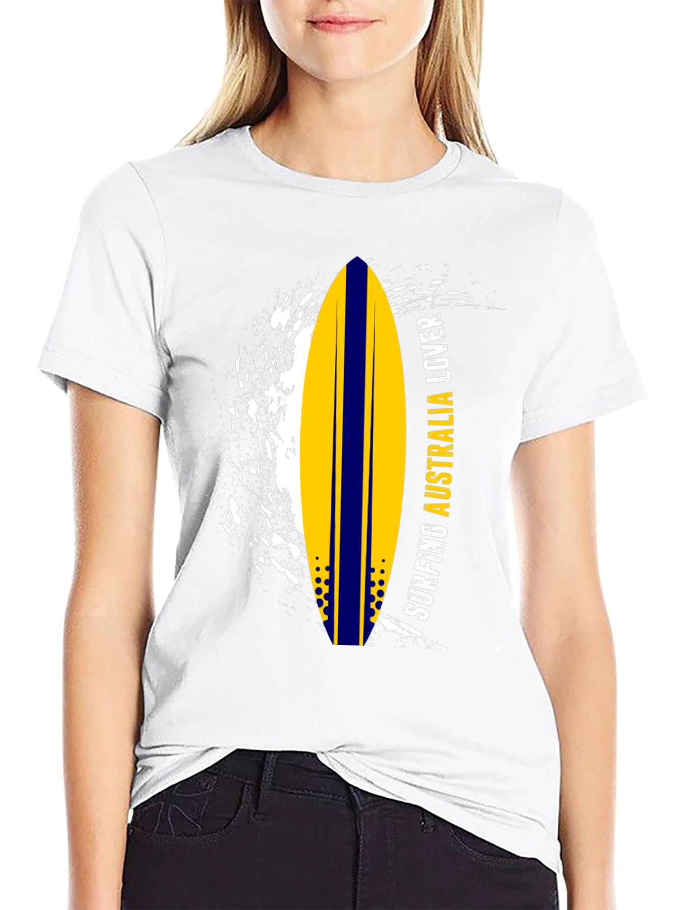 Surfing Australia Lover Graphic T-Shirt