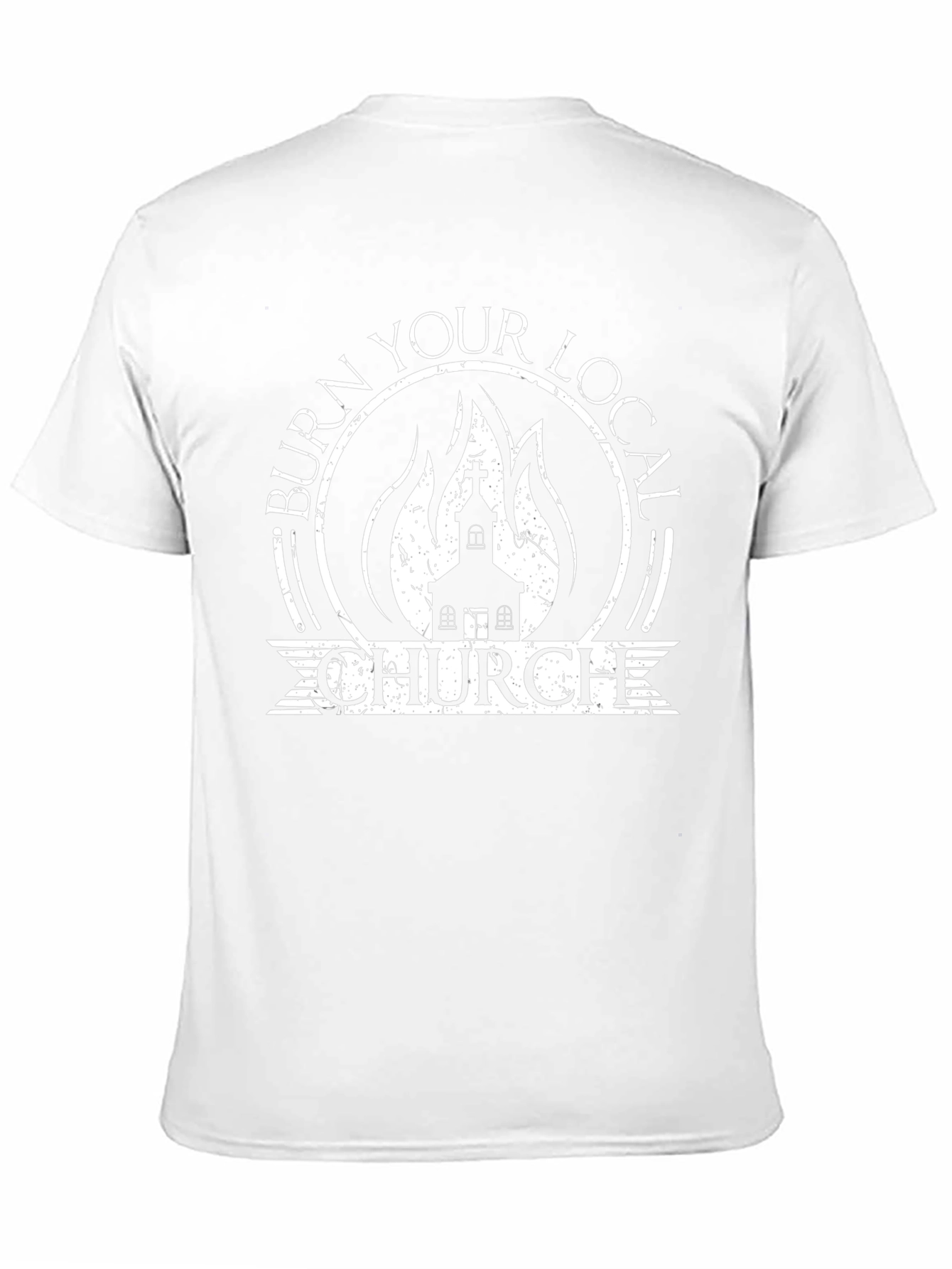 Burn Your Local Church Graphic T-Shirt