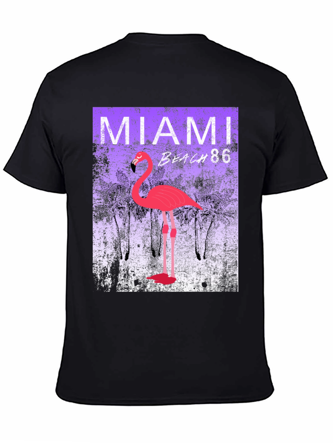 Miami Beach 86 Flamingo T-Shirt