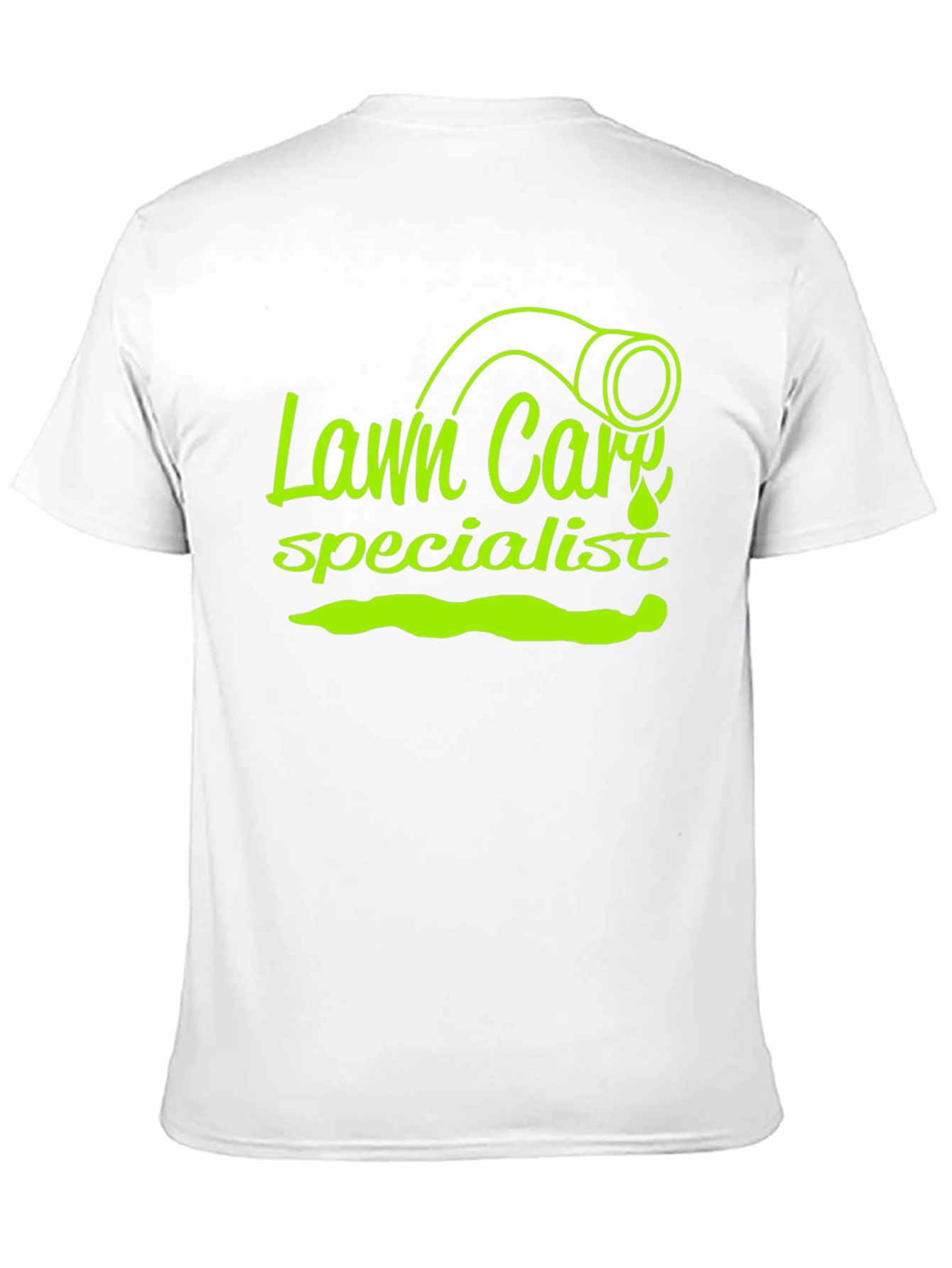 Lawn Care Specialist Graphic Tee - Black