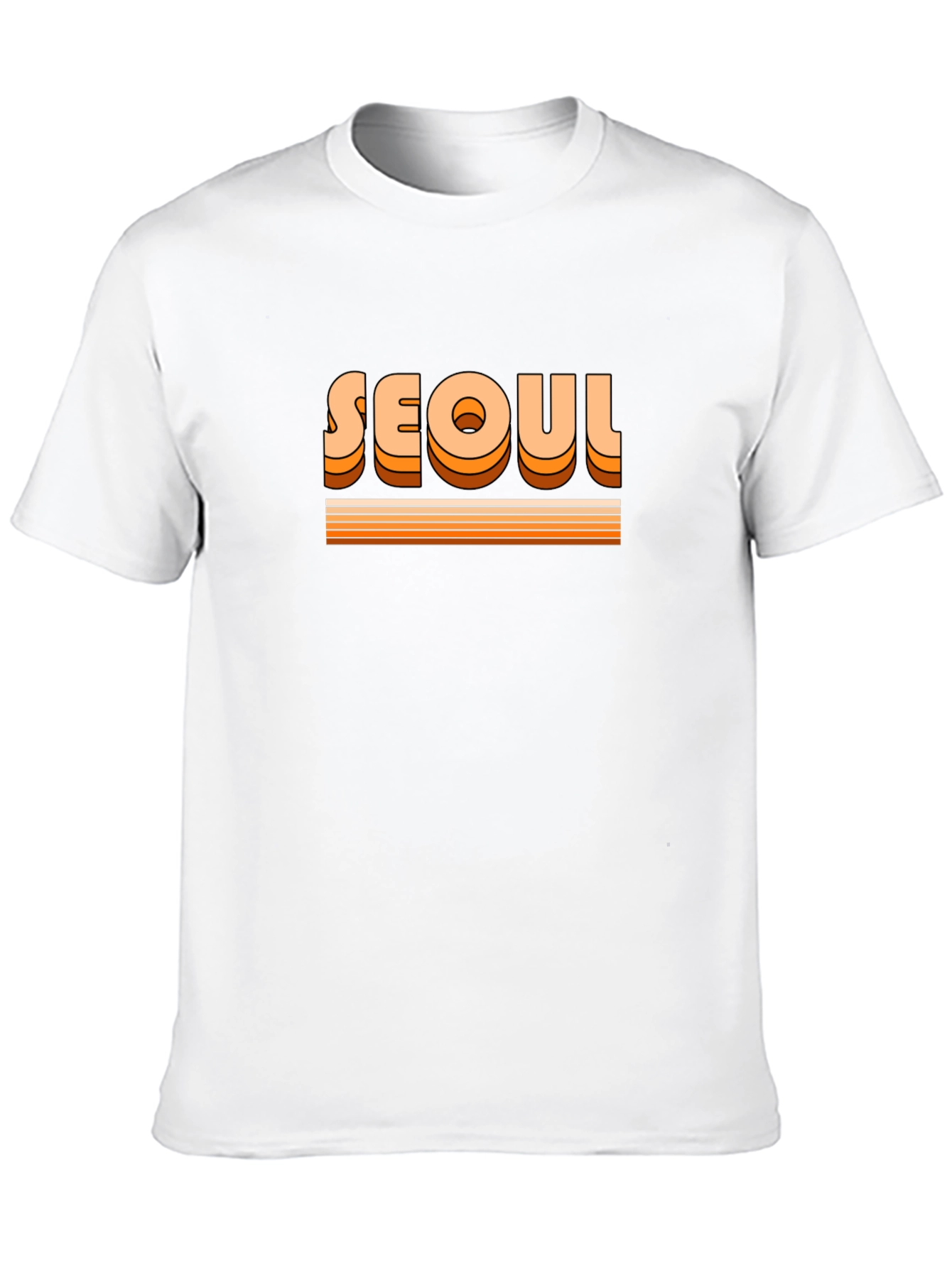 Retro Seoul Graphic Tee - Classic Style