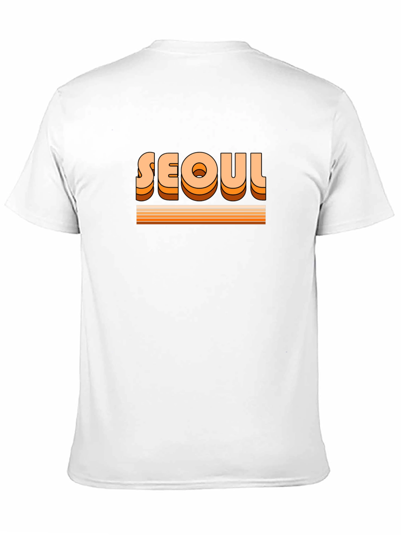 Retro Seoul Graphic Tee - Classic Style