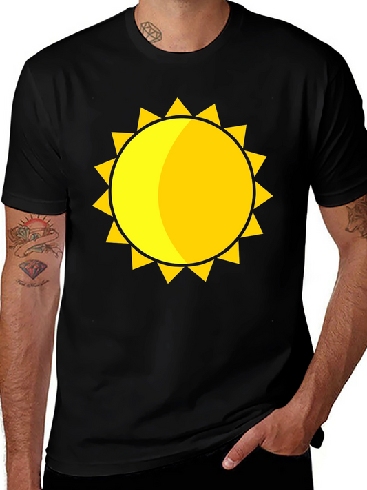 Sunny Graphic Black T-Shirt