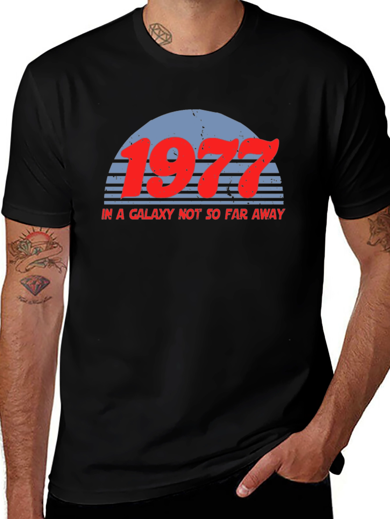 1977 Retro Galaxy T-Shirt
