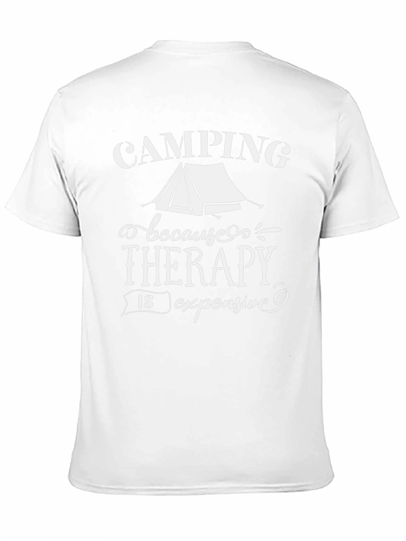 Camping Therapy T-Shirt - Funny Outdoor Apparel