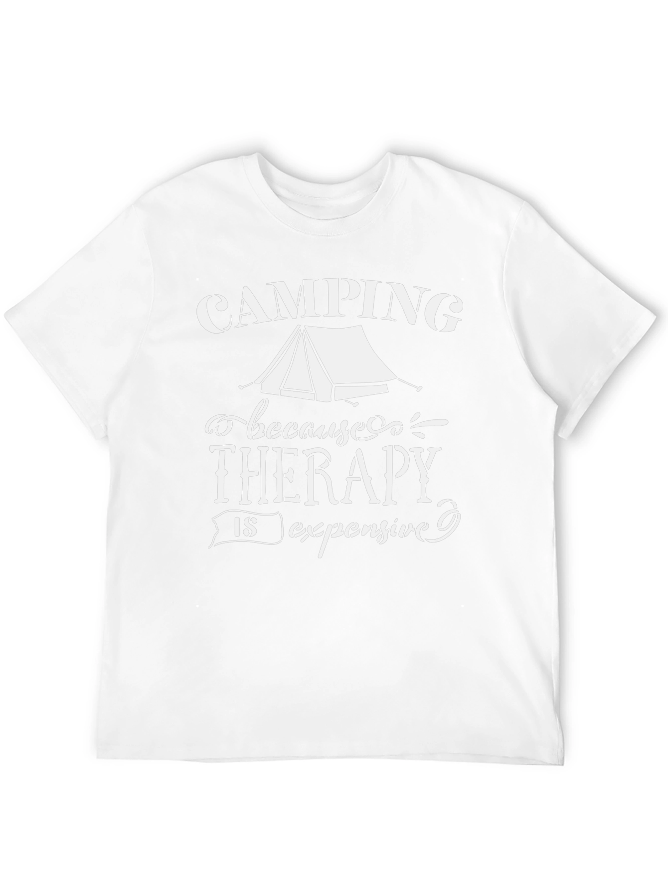 Camping Therapy T-Shirt - Funny Outdoor Apparel