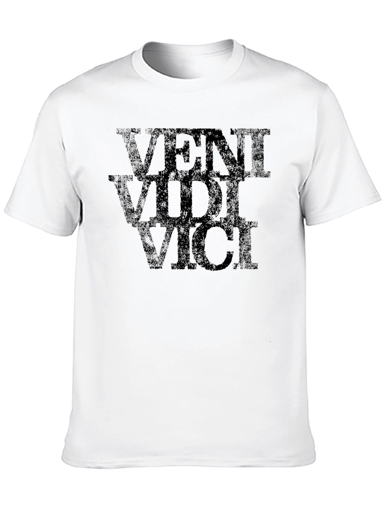 Veni Vidi Vici Graphic Tee - Black T-Shirt