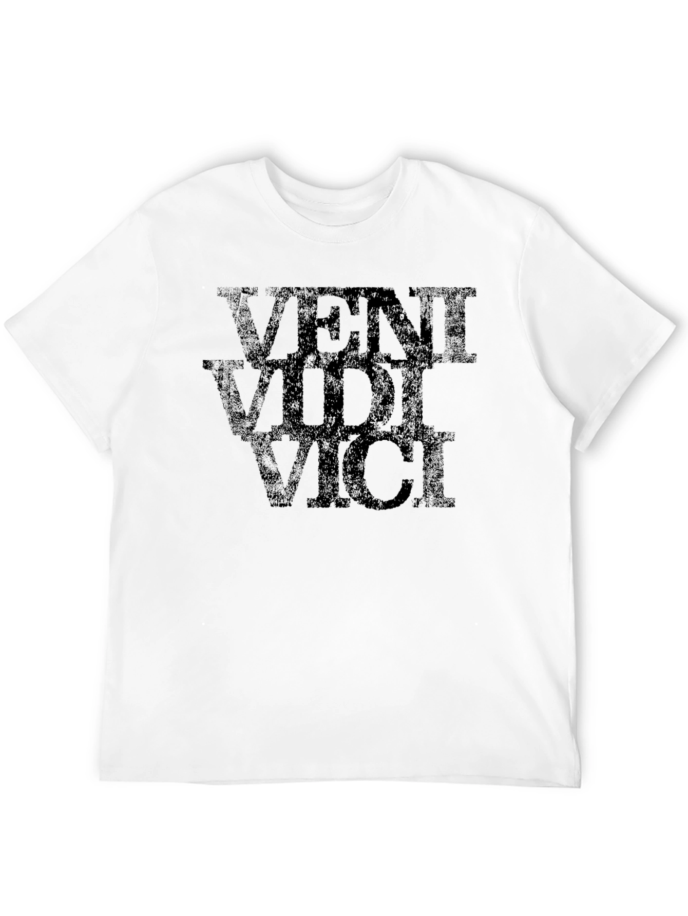Veni Vidi Vici Graphic Tee - Black T-Shirt