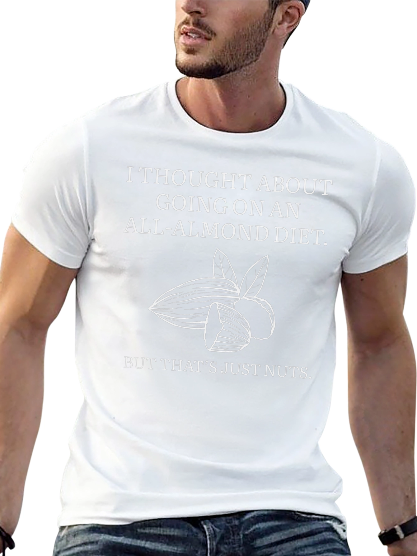 Funny All-Almond Diet T-Shirt