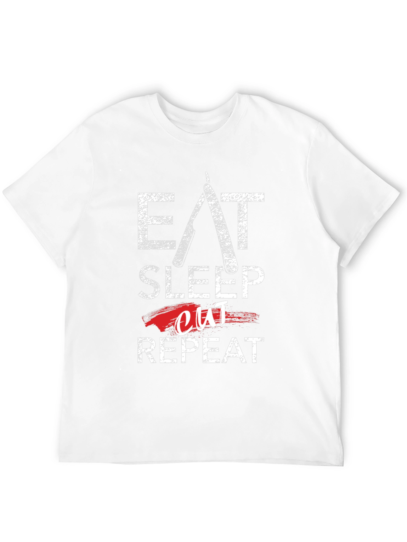 Eat Sleep Cut Repeat Barber T-Shirt