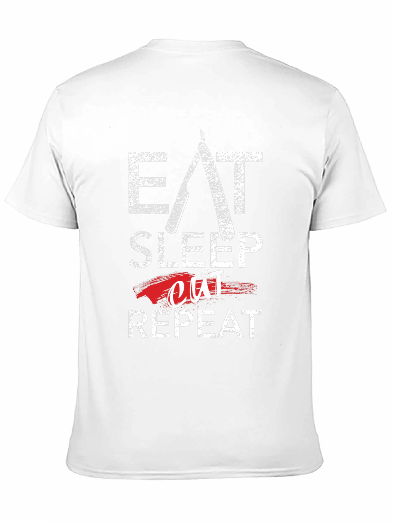 Eat Sleep Cut Repeat Barber T-Shirt