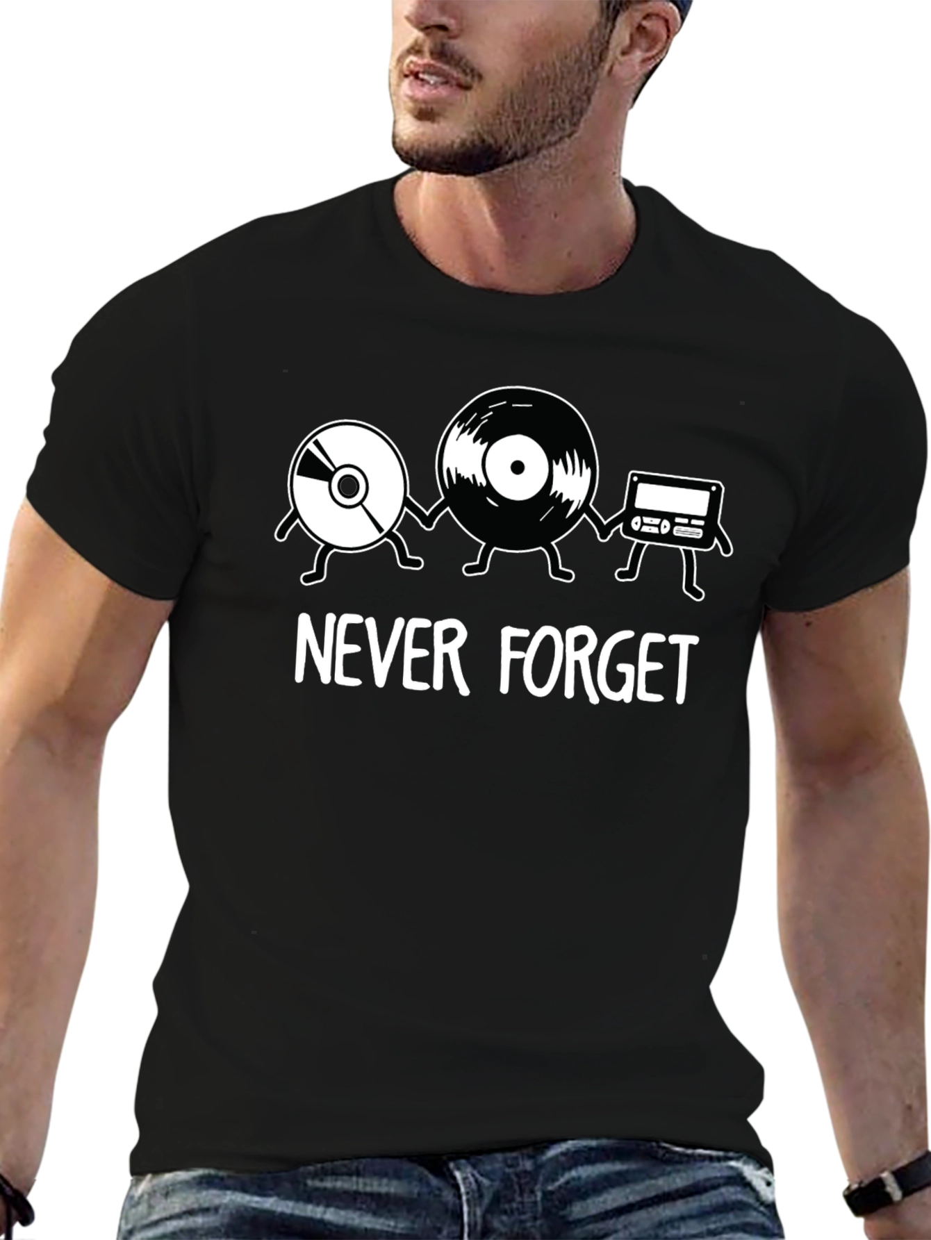 Never Forget Music T-Shirt
