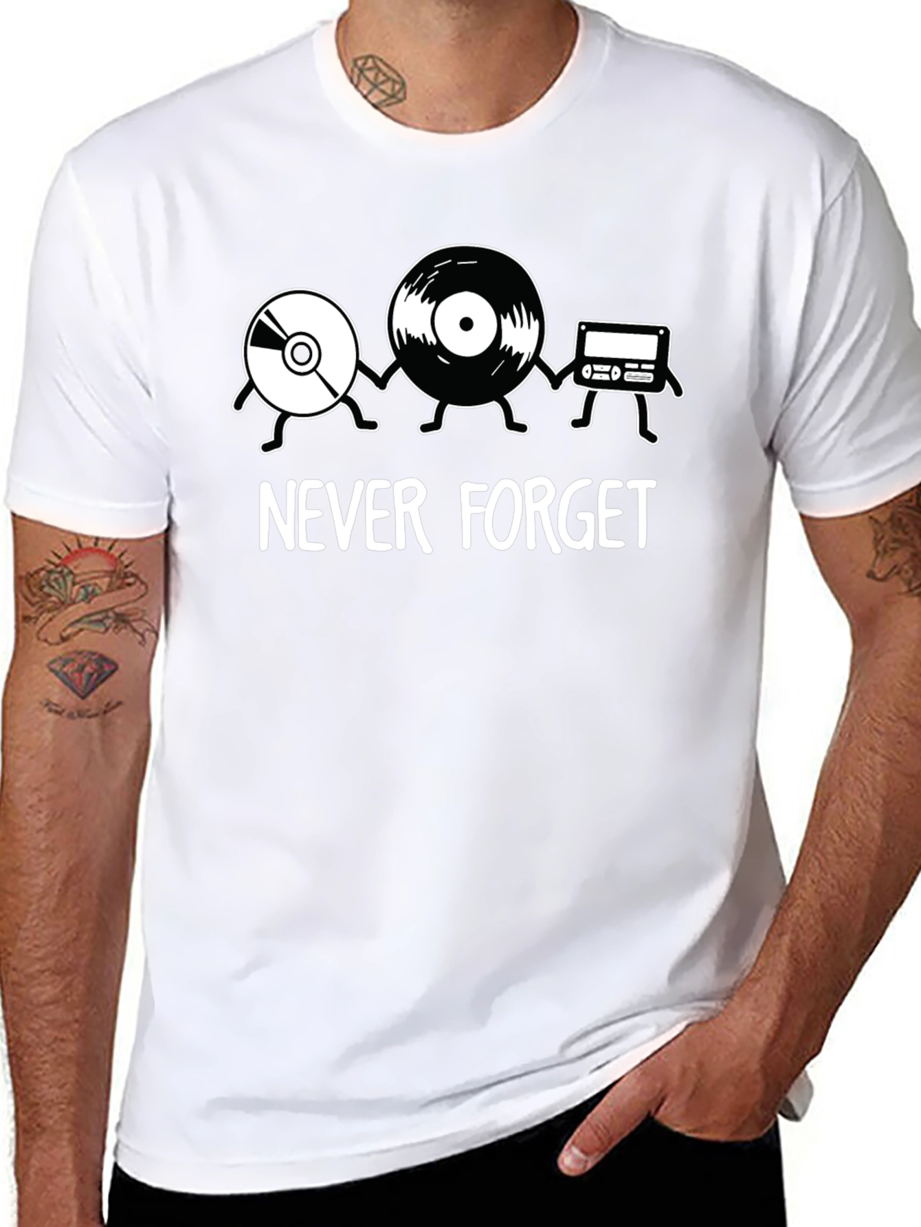 Never Forget Music T-Shirt