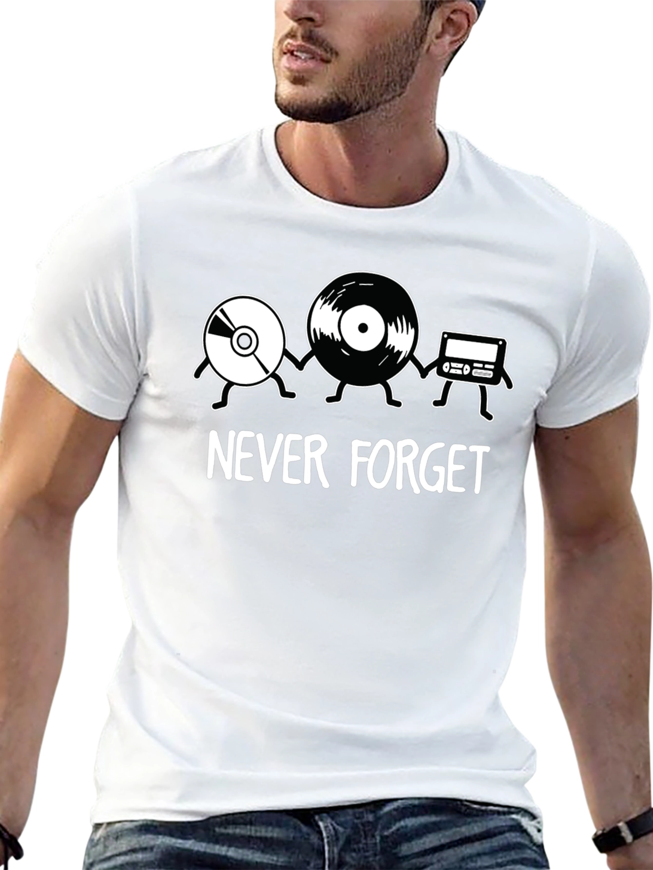 Never Forget Music T-Shirt
