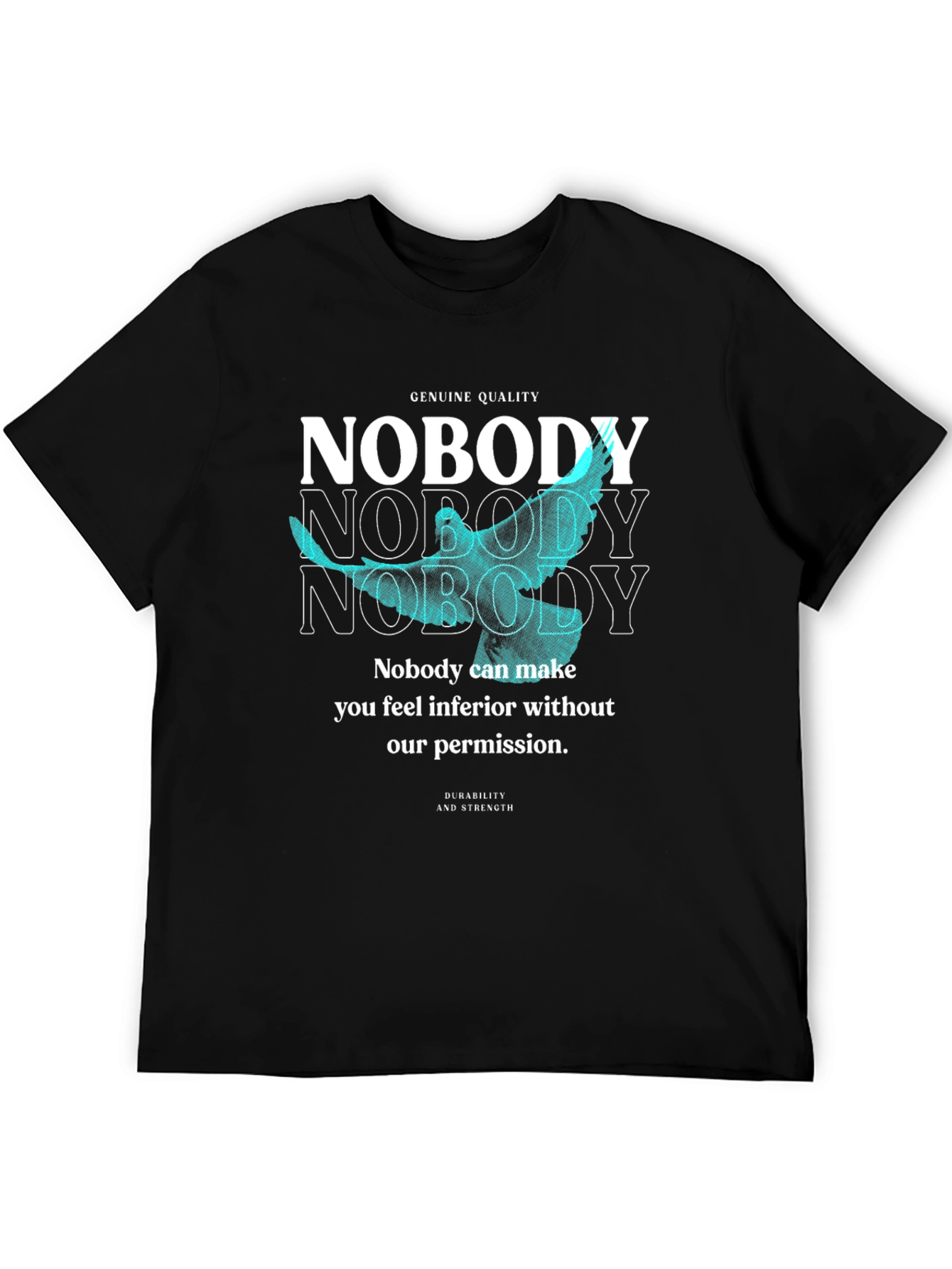 Genuine Quality Nobody Graphic Tee