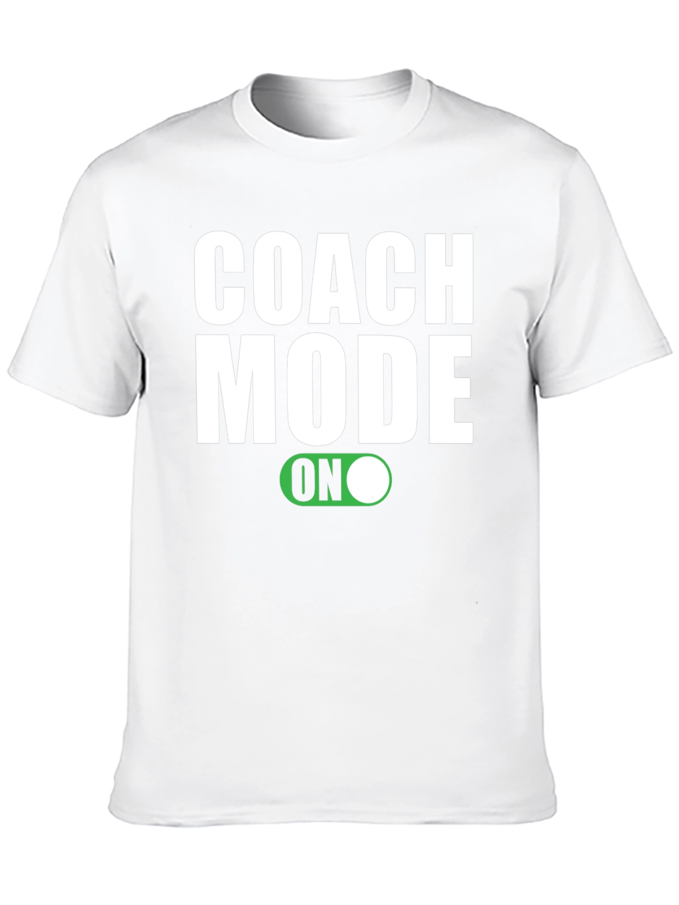 Coach Mode On T-Shirt - Black Graphic Tee
