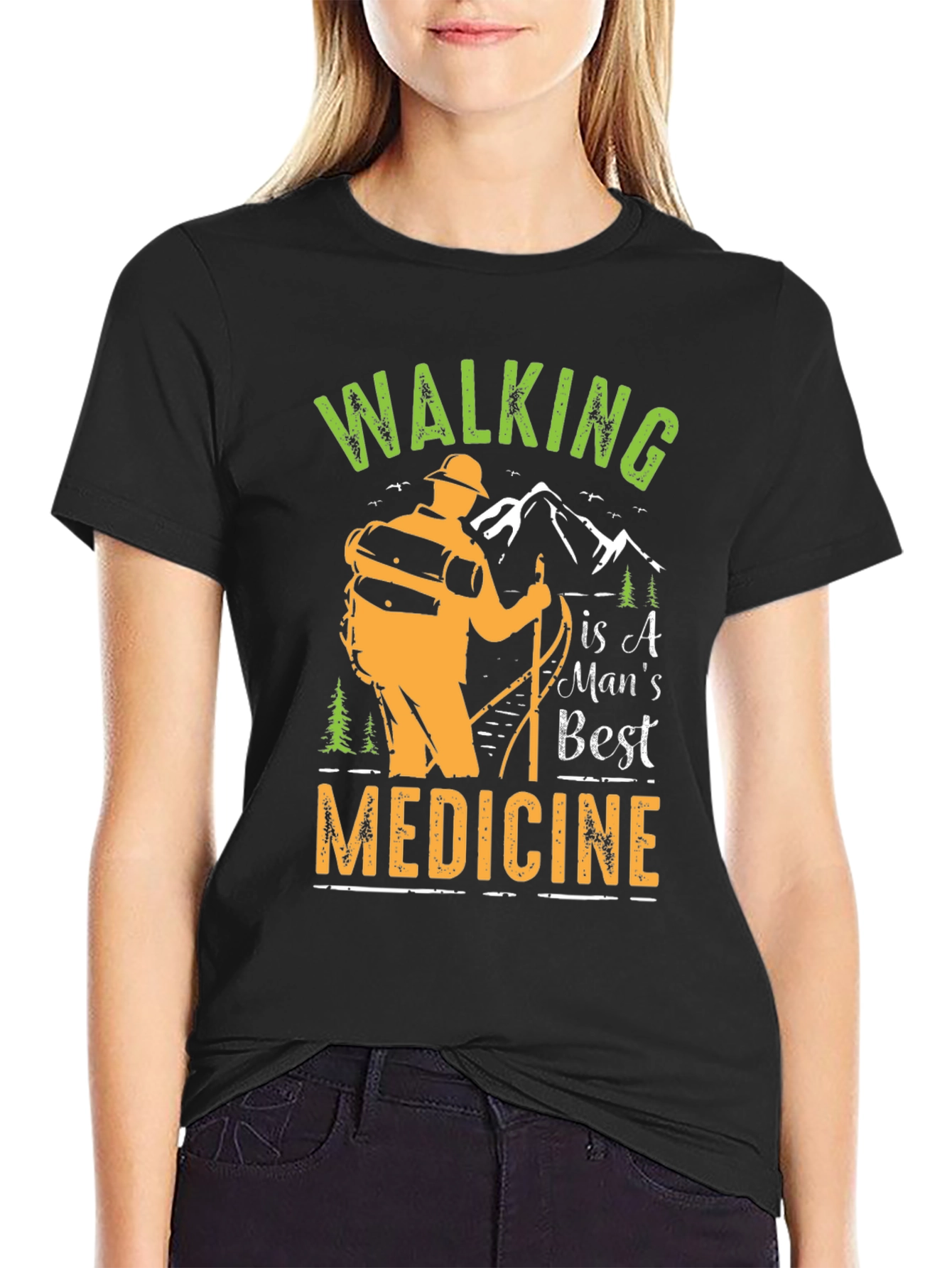 Walking is Medicine T-Shirt