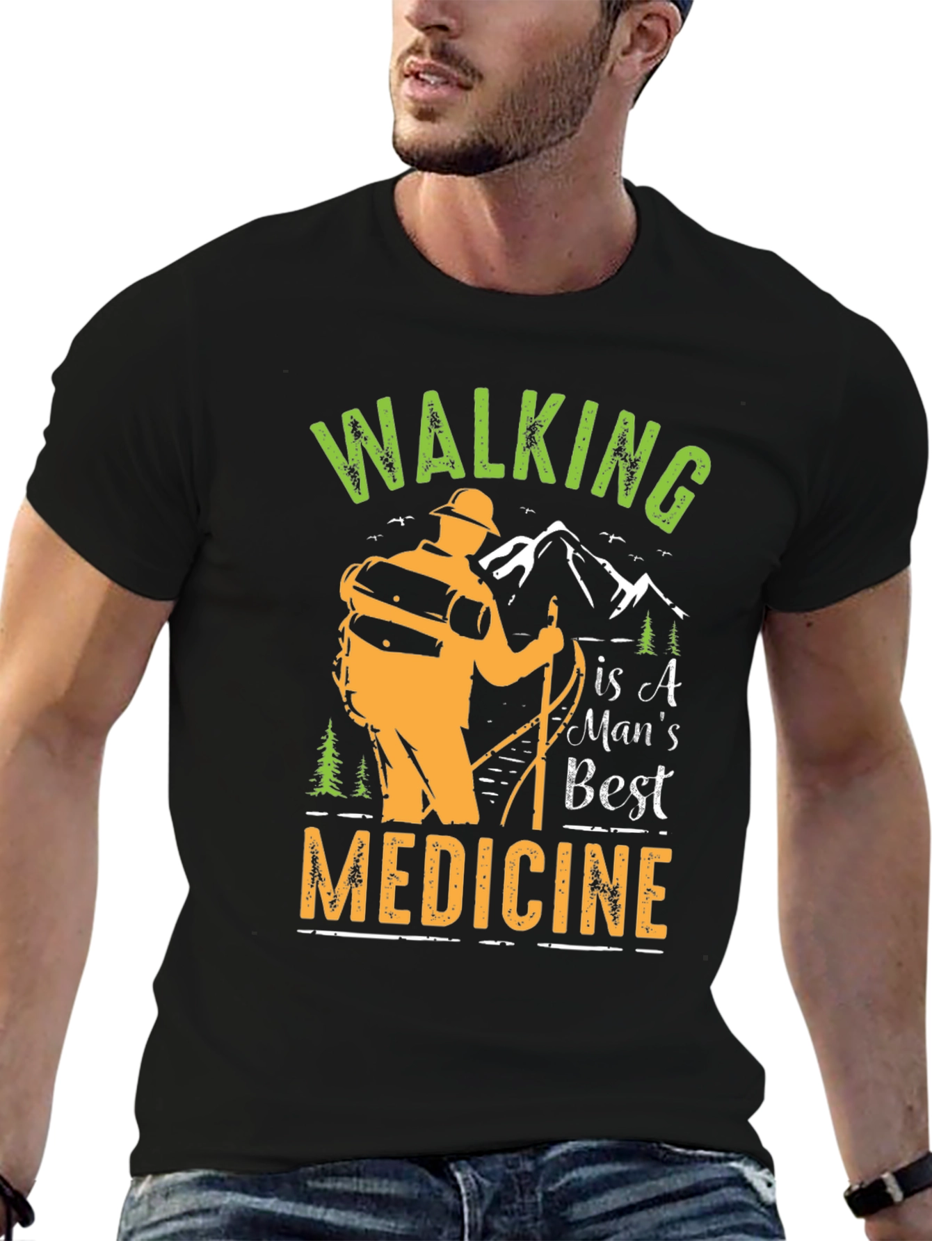 Walking is Medicine T-Shirt