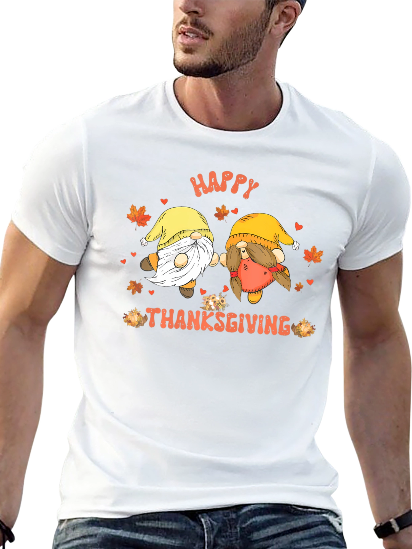 Happy Thanksgiving Gnome T-Shirt