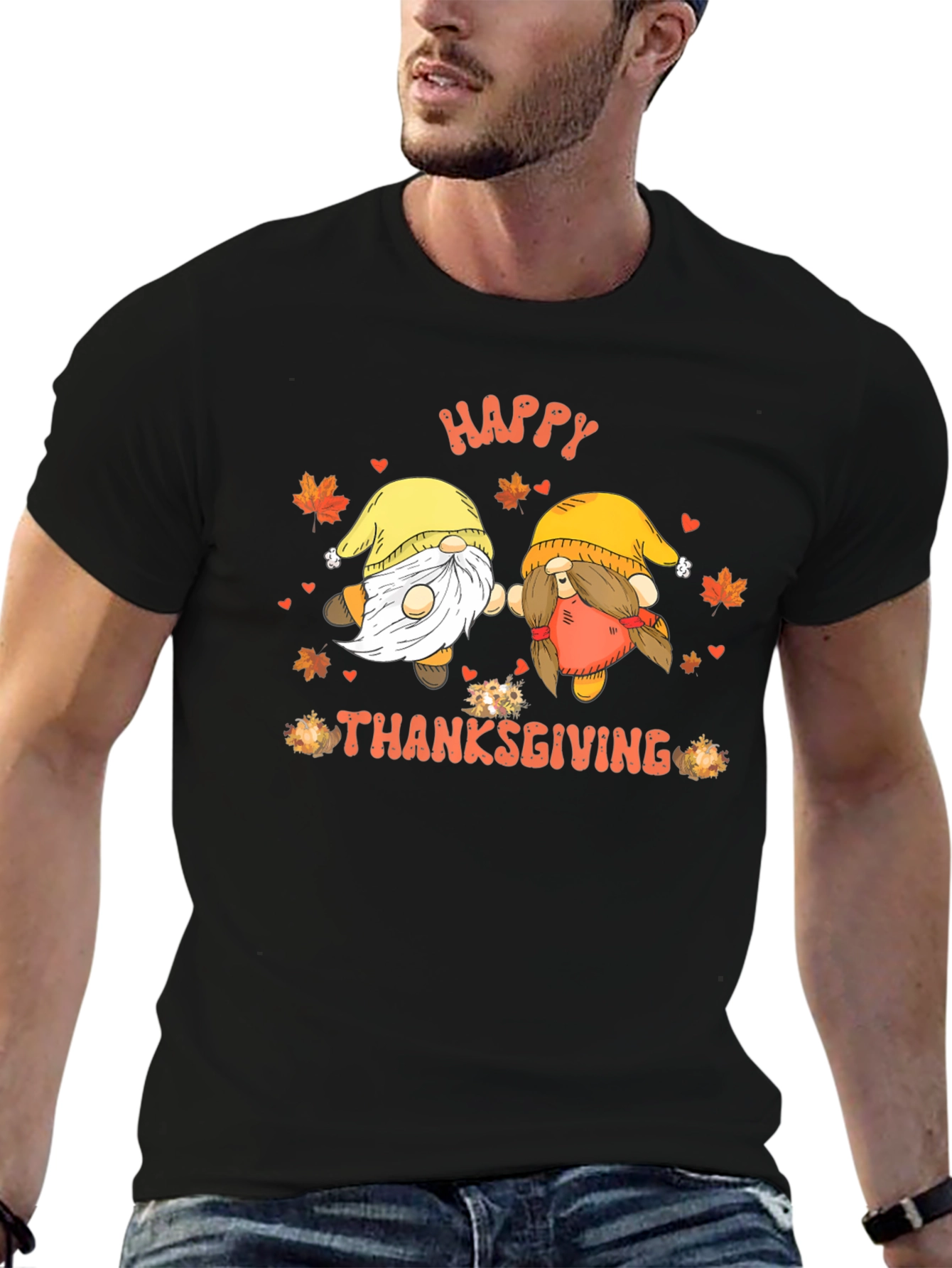 Happy Thanksgiving Gnome T-Shirt