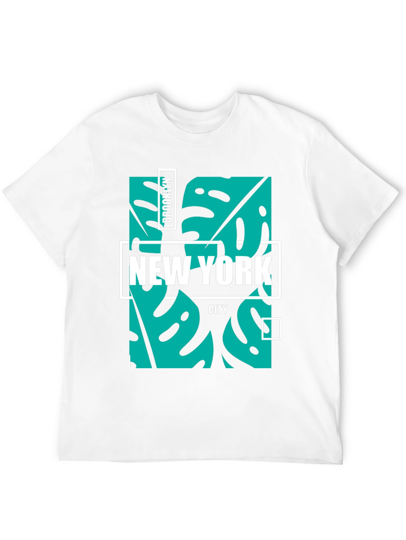 Brooklyn New York City Graphic Tee - Black