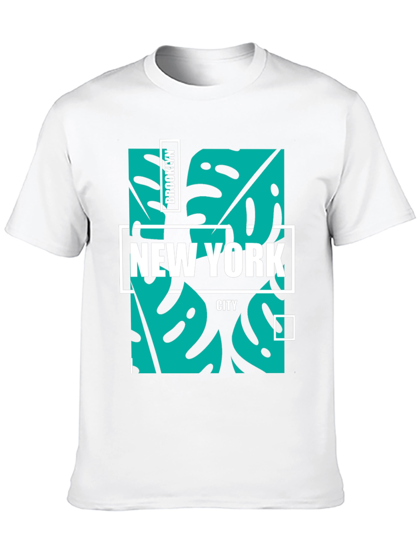Brooklyn New York City Graphic Tee - Black