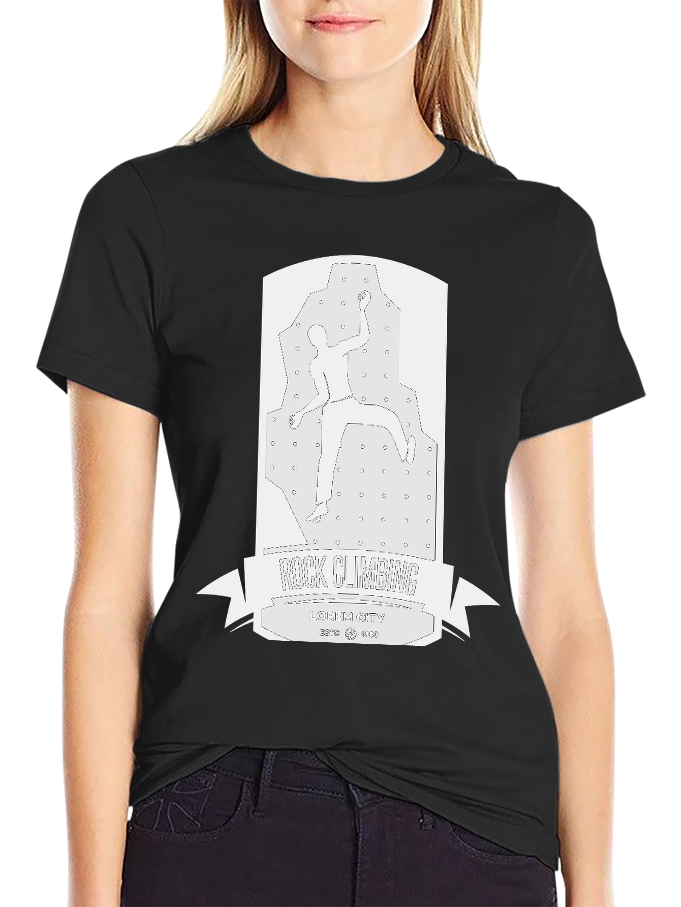 Rock Climbing T-Shirt - Urban Style