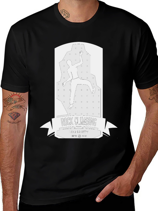 Rock Climbing T-Shirt - Urban Style